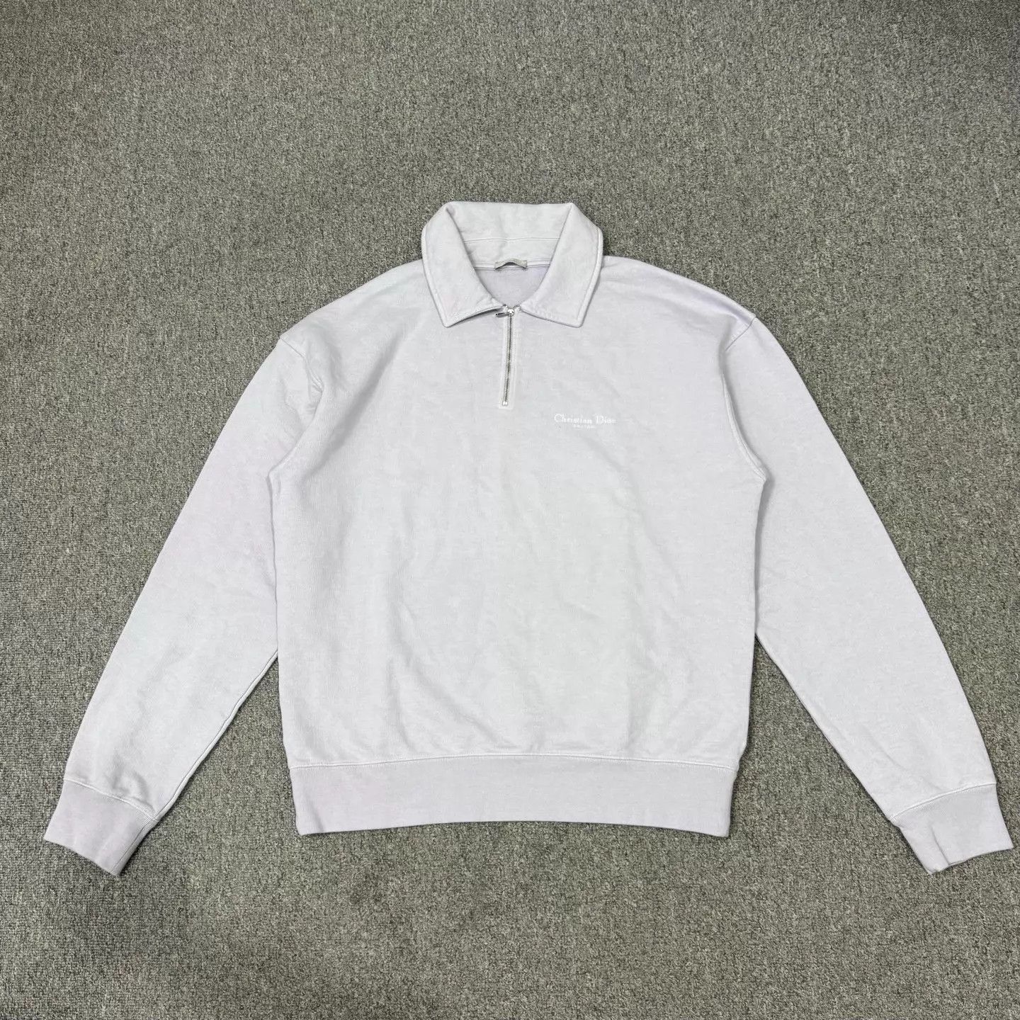 Dior Dior Lilac Logo LS Polo Sweatshirt L 99 New Size US L / EU 52-54 / 3 - 1 Thumbnail