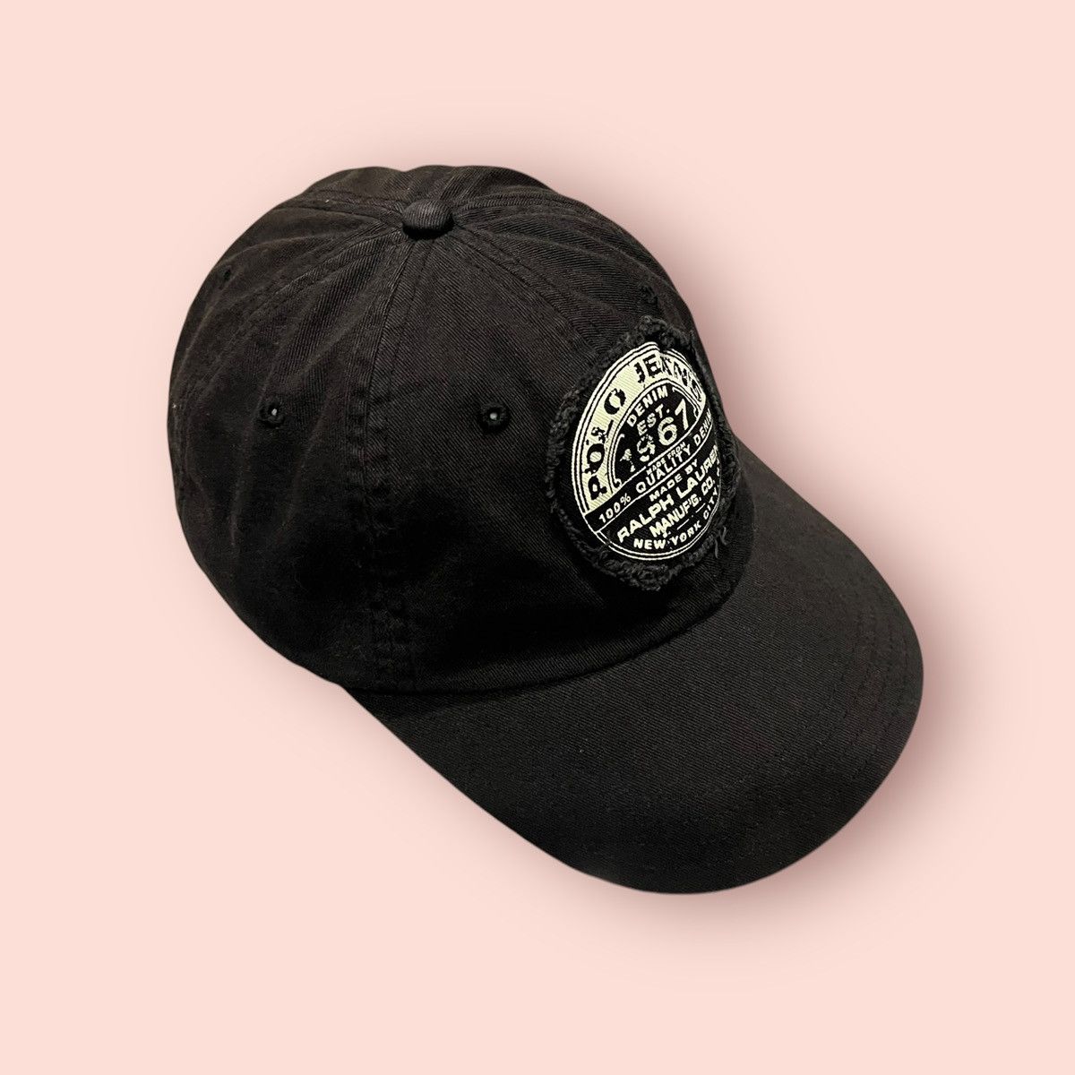 Polo Ralph Lauren × Ralph Lauren × Vintage VINTAGE POLO JEANS PATCHES STRAPBACK CAP Size ONE SIZE - 6 Thumbnail