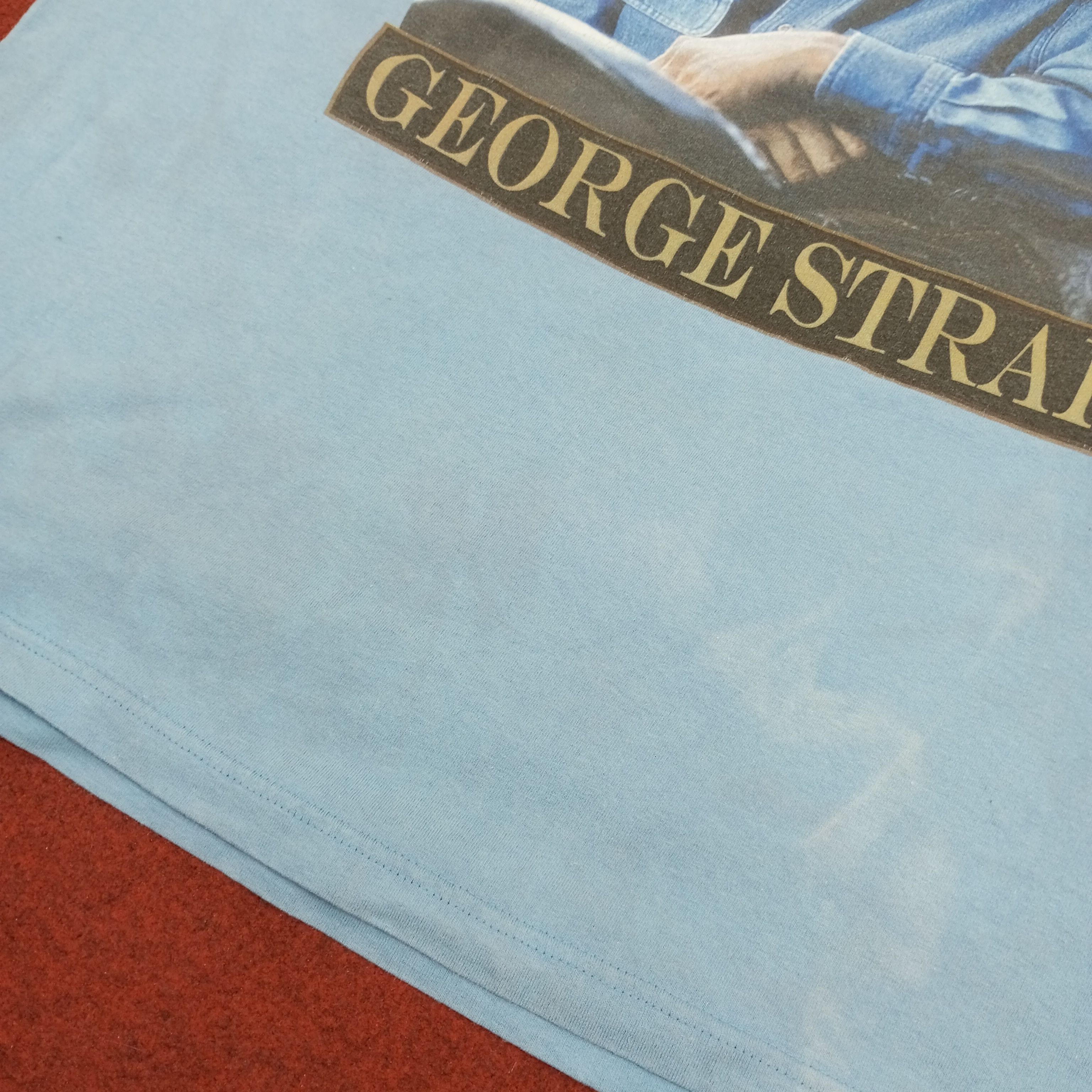 Band Tees × Vintage George Strait Music Singer Phototees Style Tshirt Size US XXL / EU 58 / 5 - 8 Thumbnail