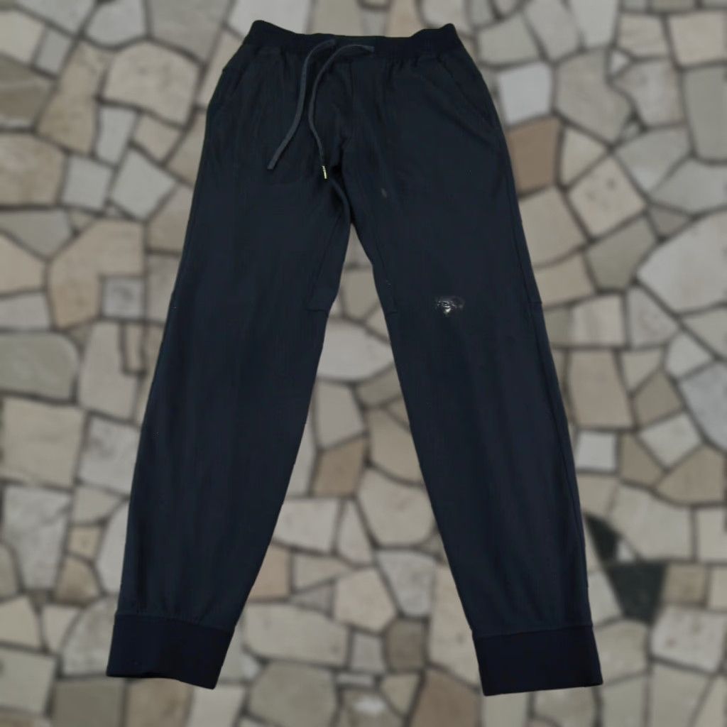 Lululemon VINTAGE Lululemon Pants Mens Small Tapered Jogger Activewear Yoga Casual Blue 90s Size US 27 - 1 Thumbnail