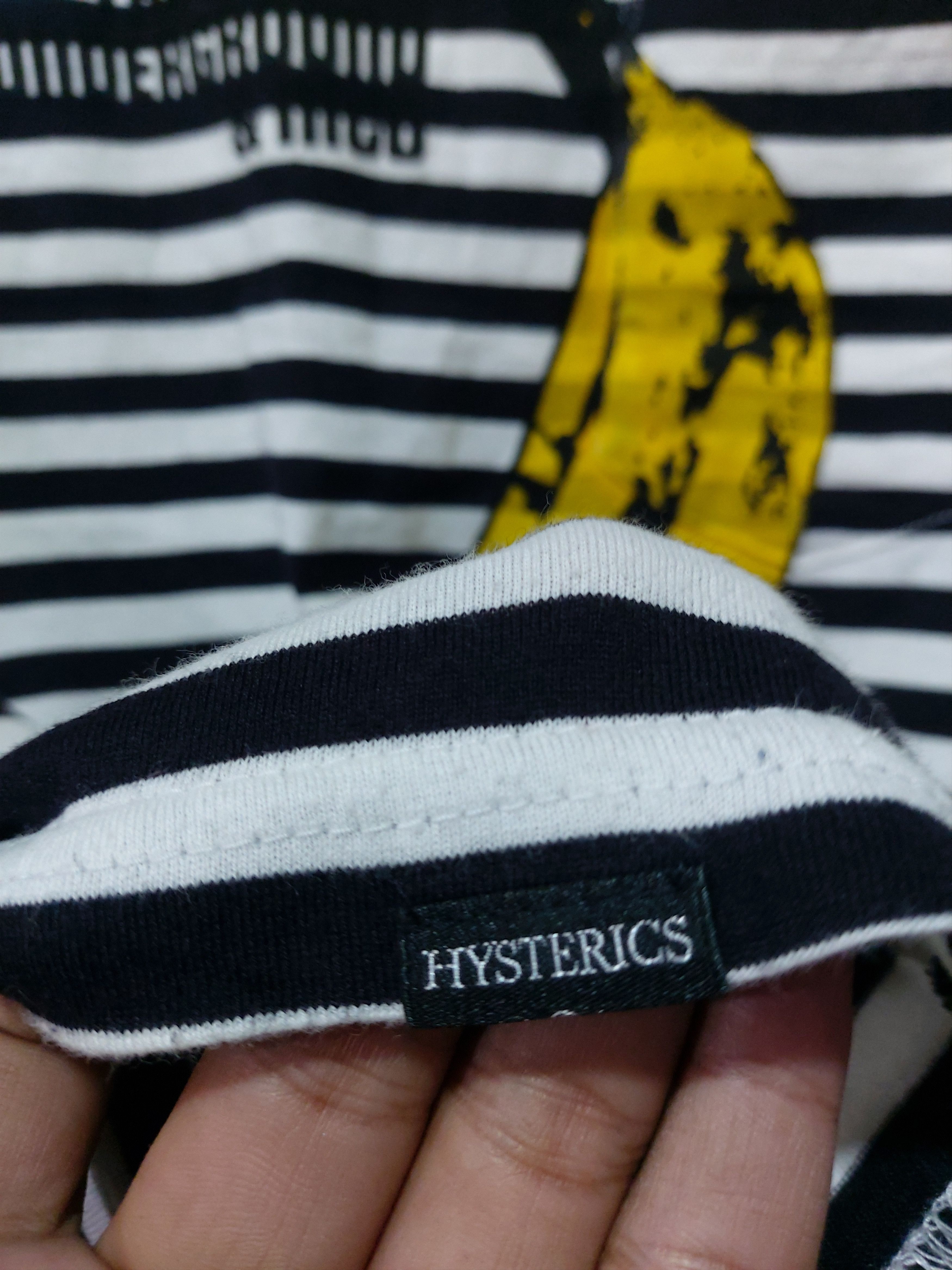 Andy Warhol × Hysteric Glamour HYSTERIC GLAMOUR X ANDY WARHOL STRIPE BANANA LOGO SHIRT Size US M / EU 48-50 / 2 - 4 Thumbnail