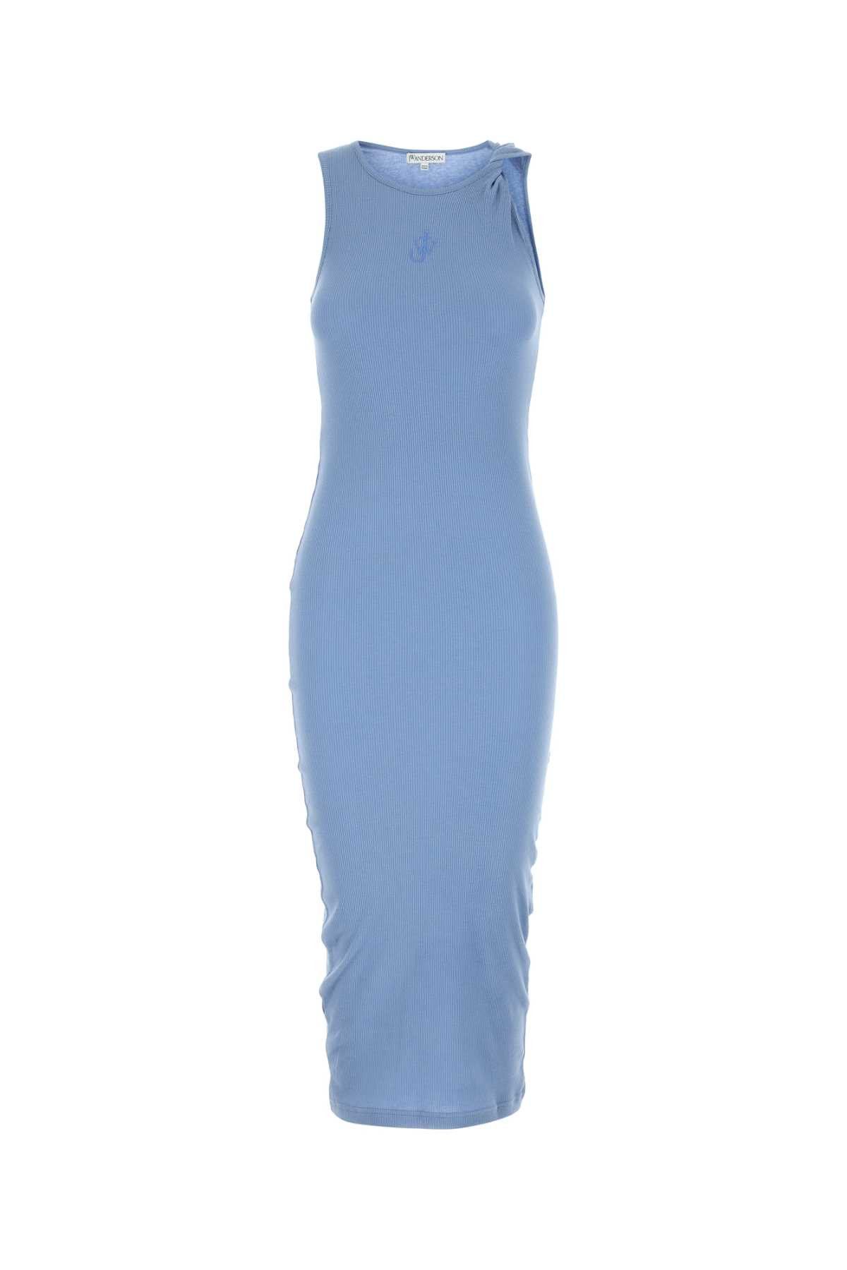 ワンピース J W ANDERSON CERULEAN BLUE COTTON DRESS JW Anderson Cerulean Blue Cotton Dress | Grailed
