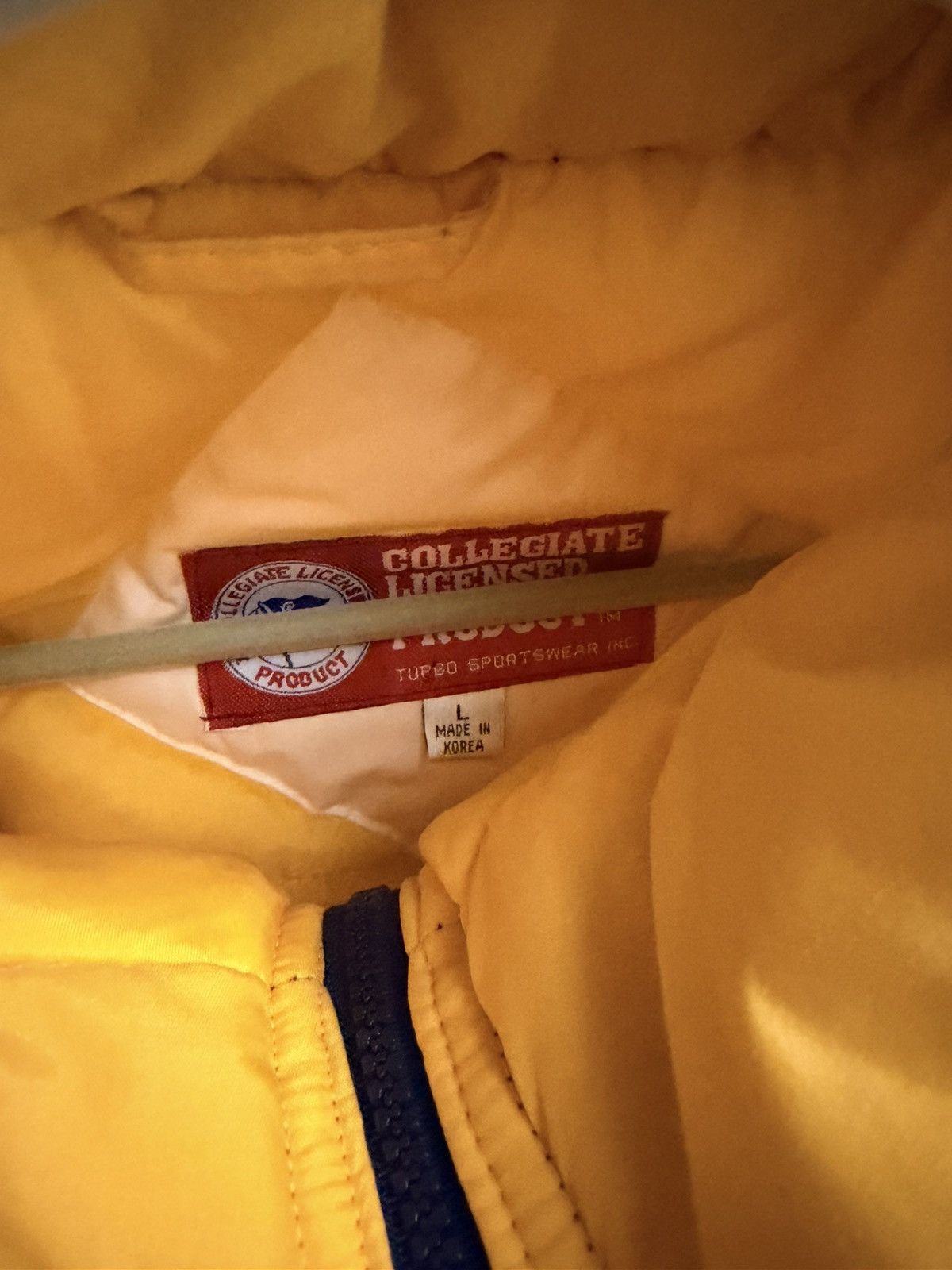 Other Vintage 80s West Virginia Mountaineers Puffer Jacket WVU Size US L / EU 52-54 / 3 - 5 Thumbnail