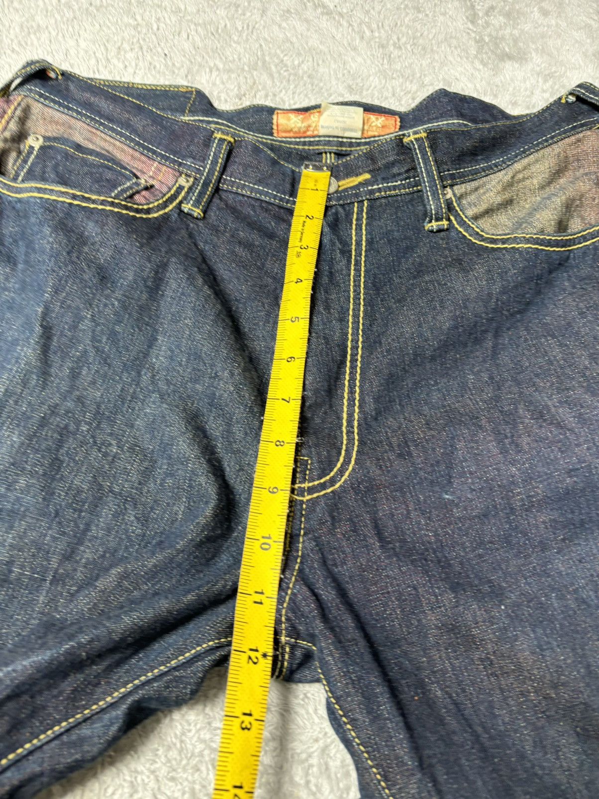 semanticdesign Conquest Baggy Denim Distressed Denim. S0379 Size US 33 - 12 Thumbnail