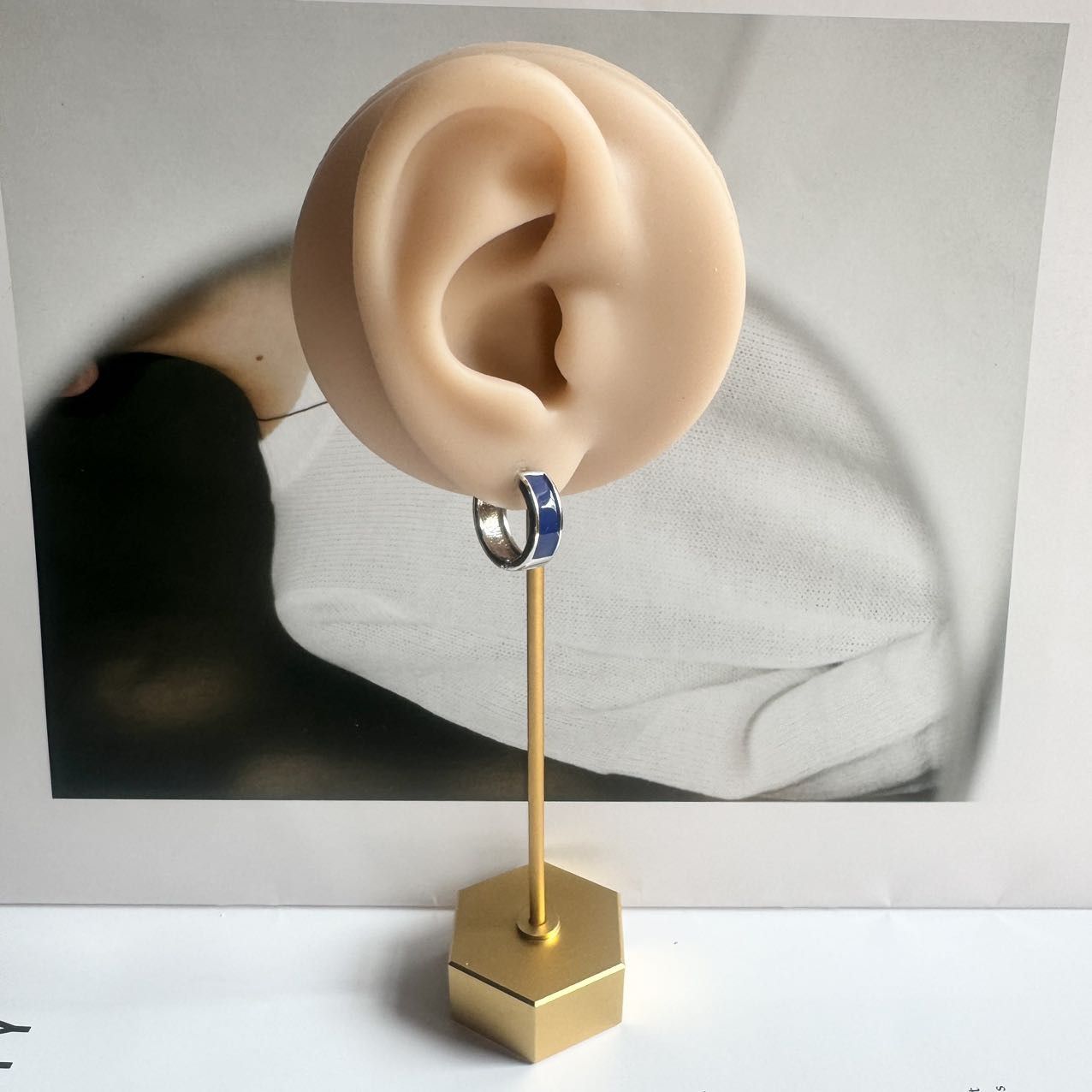 Other 15mm Small Hoop Earrings for Men Women Unisex Earrings Size ONE SIZE - 5 Thumbnail