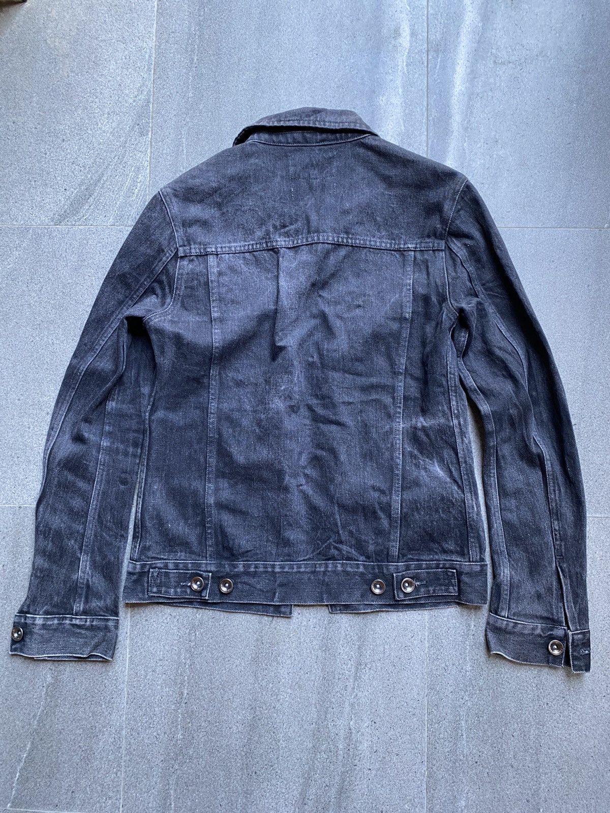 JACKROSE Luv Maison x Jack Rose Archive Faded Black Denim Jacket Size US M / EU 48-50 / 2 - 3 Thumbnail