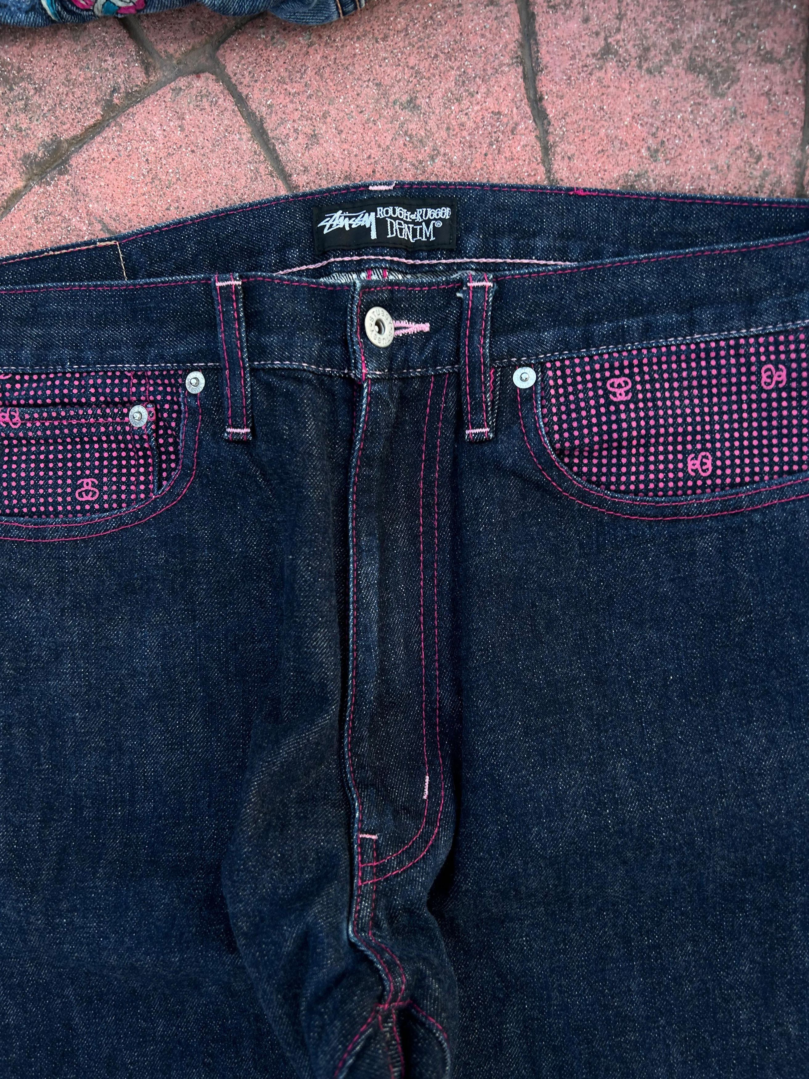 Stussy Stussy Spellout Jeans Size US 32 / EU 48 - 4 Thumbnail