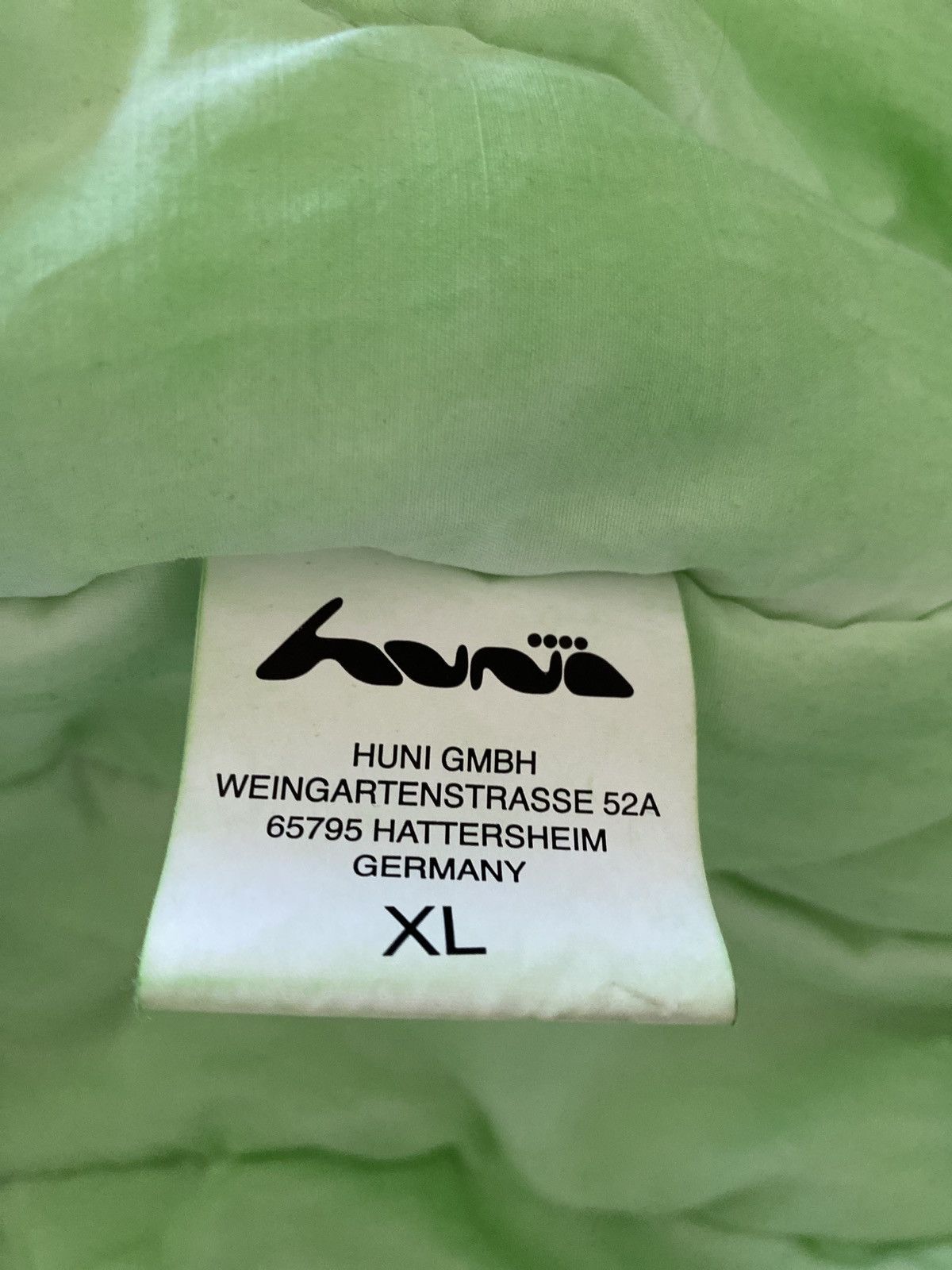 HUNI Design huni design astronaut bomber “lime” by Mona Thomas