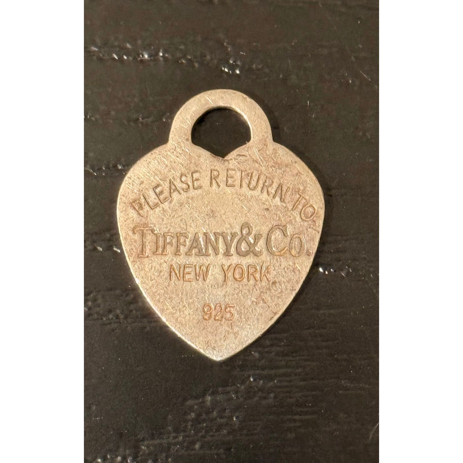 Tiffany & Co. Authentic Tiffany & Co 925 Sterling Silver Tag Charm Pendant Size ONE SIZE - 1 Thumbnail