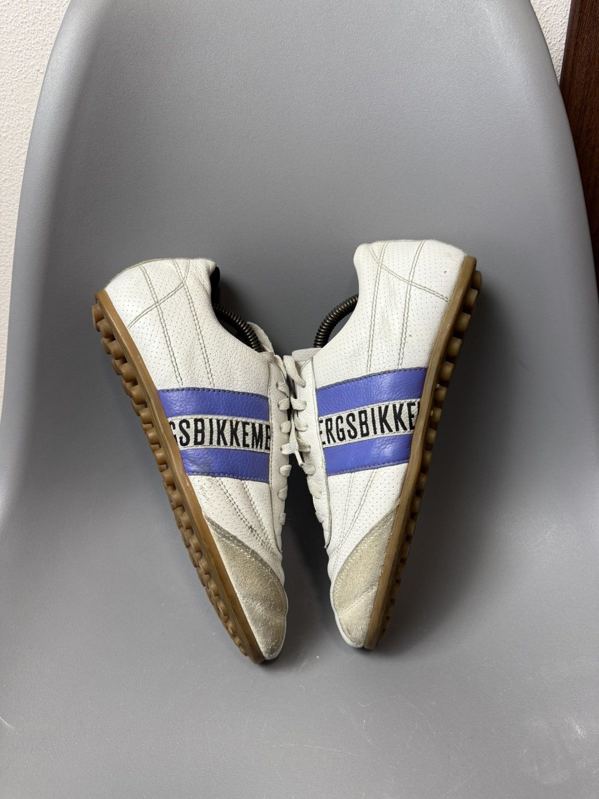 Dirk Bikkembergs Vintage Dirk Bikkembergs Trainer Soccer Shoes Y2k Size US 5 / EU 37 - 6 Thumbnail