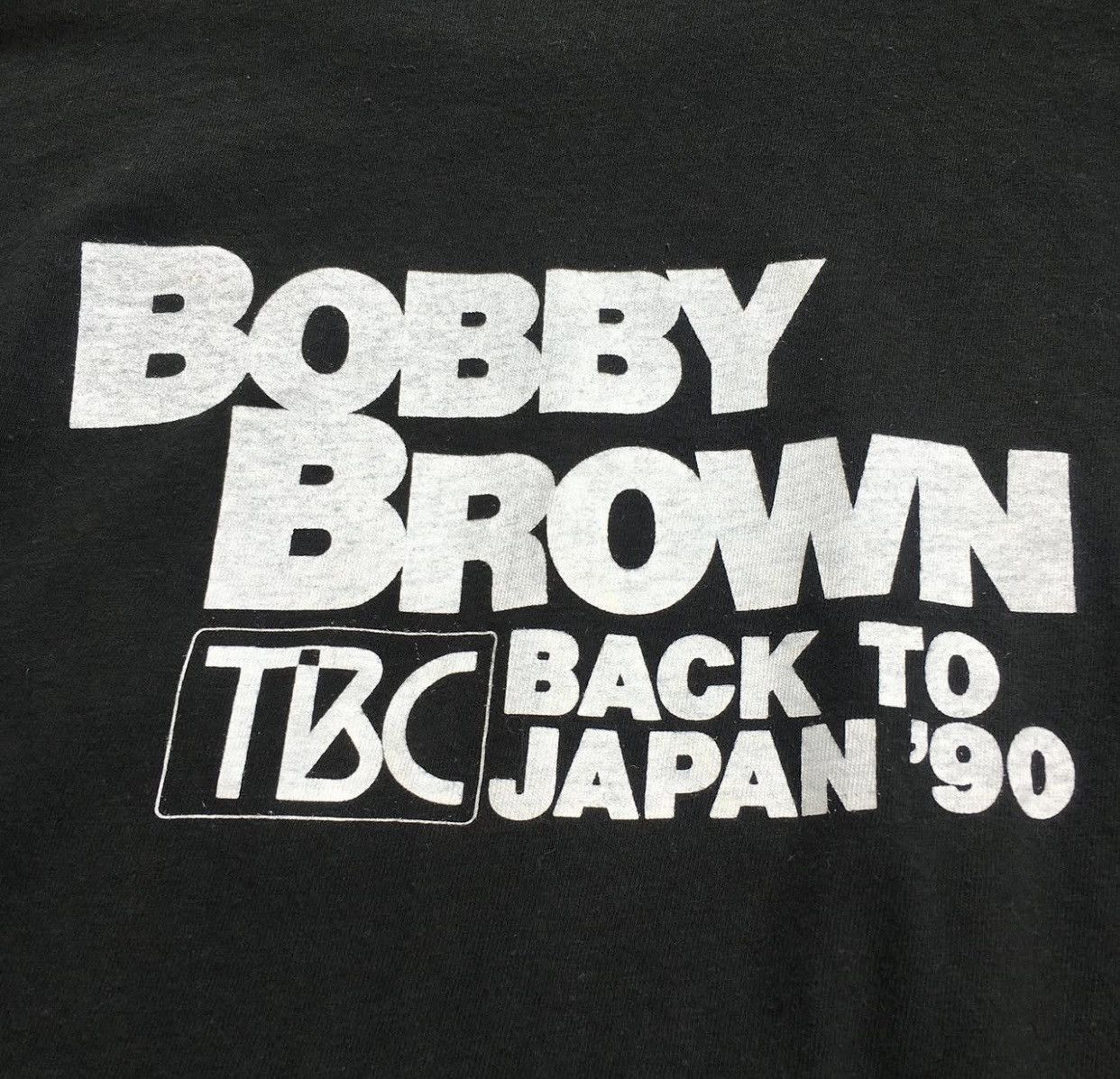 Band Tees Vintage 90s Bobby Brown Japan Tour R&B Rap Tee Size US L / EU 52-54 / 3 - 6 Thumbnail