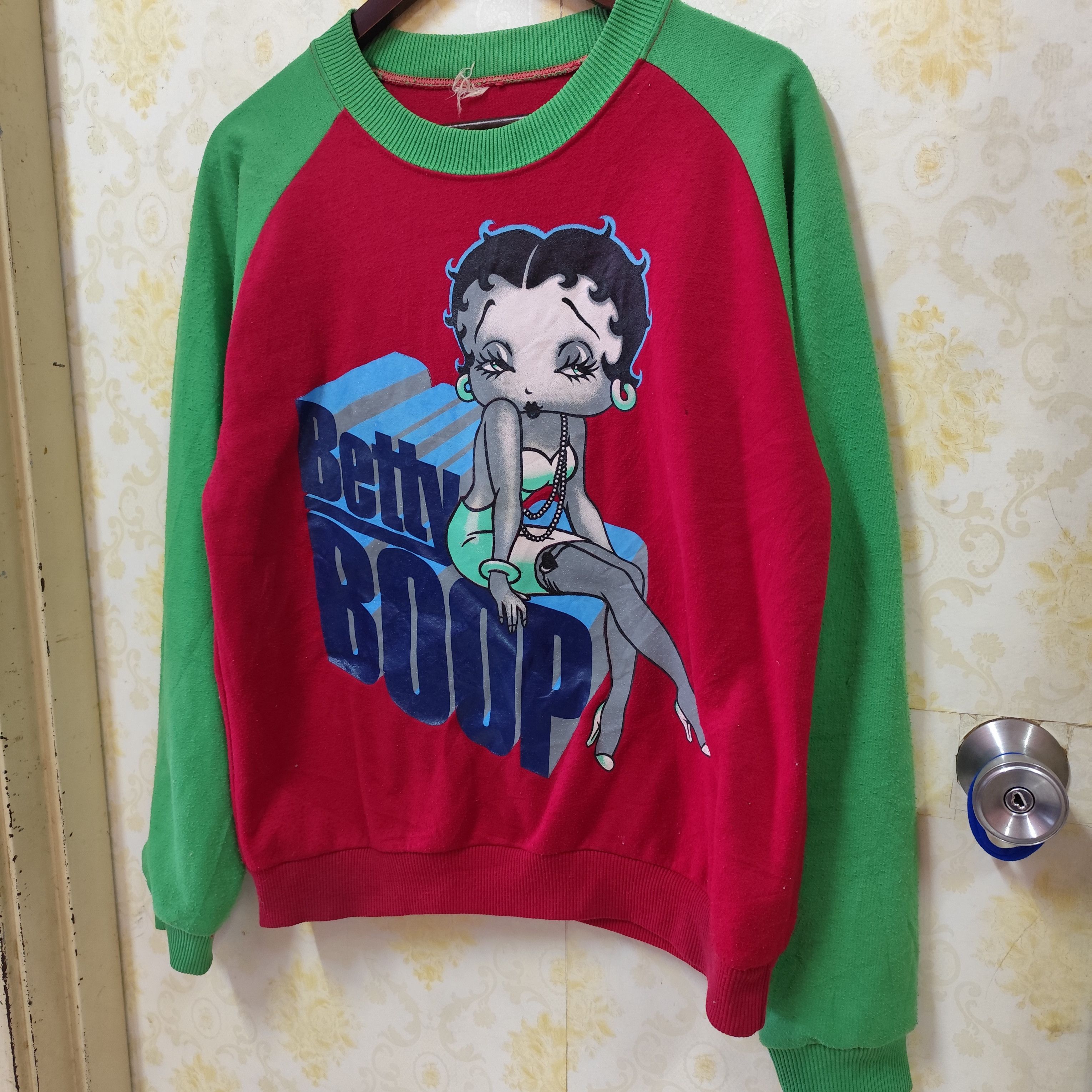 Japanese Brand × Vintage VINTAGE BETTY BOOP SWEATSHIRT Size M / US 6-8 / IT 42-44 - 4 Thumbnail