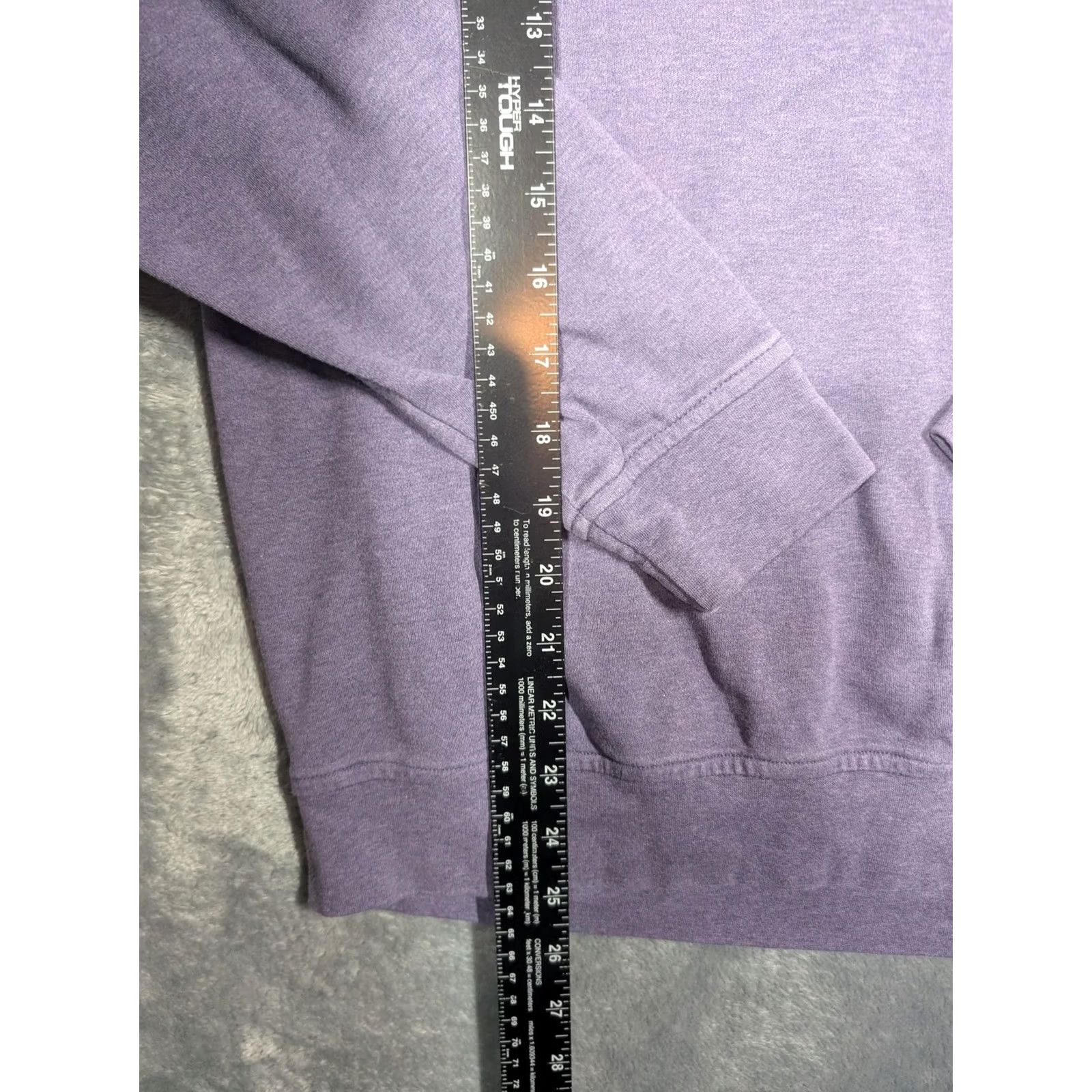 Peter Millar VINTAGE Peter Millar Pullover Mens Medium Purple Quarter Zip Cotton Knit Sweatshirt Size US M / EU 48-50 / 2 - 2 Thumbnail