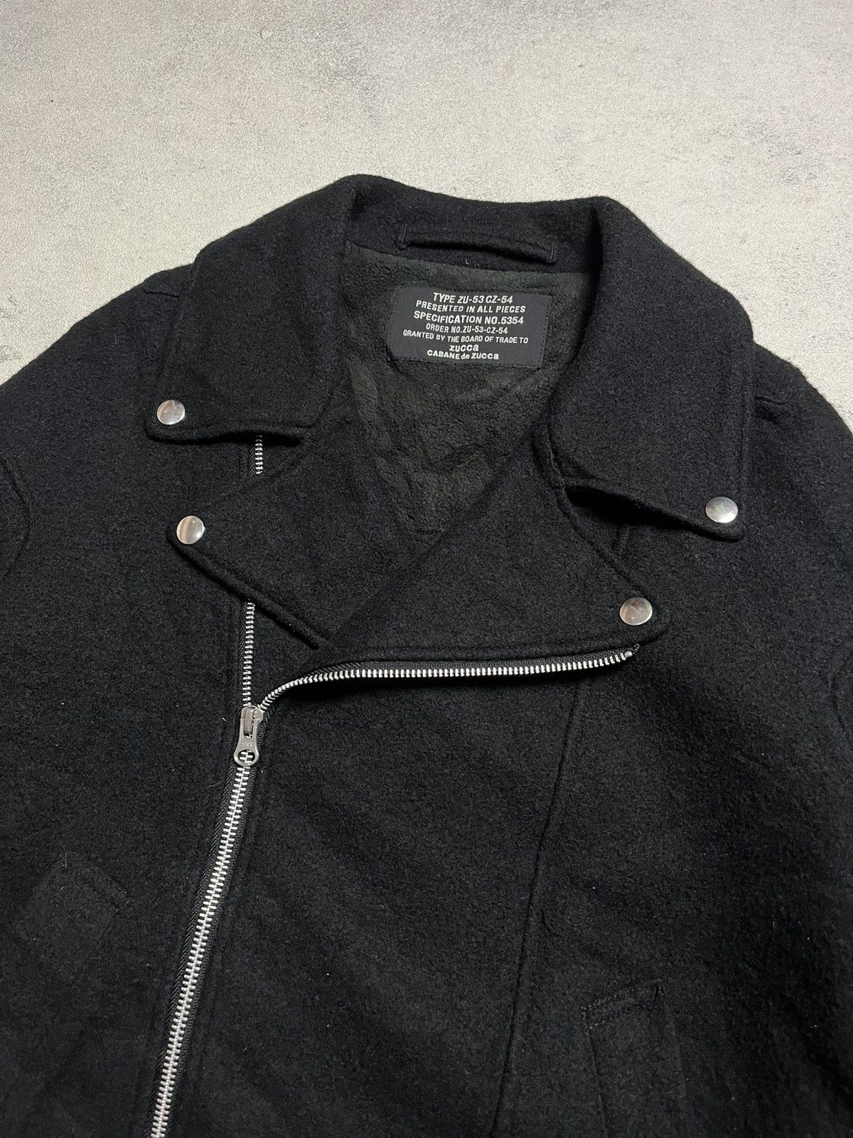 CABANE de ZUCCa × Issey Miyake Vintage Cabane De Zucca Wool Jacket Size US M / EU 48-50 / 2 - 2 Thumbnail
