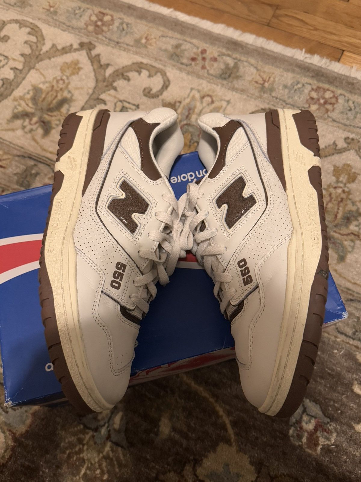 Aime Leon Dore × New Balance ALD x NB 550 “Brown” Size US 10.5 / EU 43-44 - 3 Thumbnail