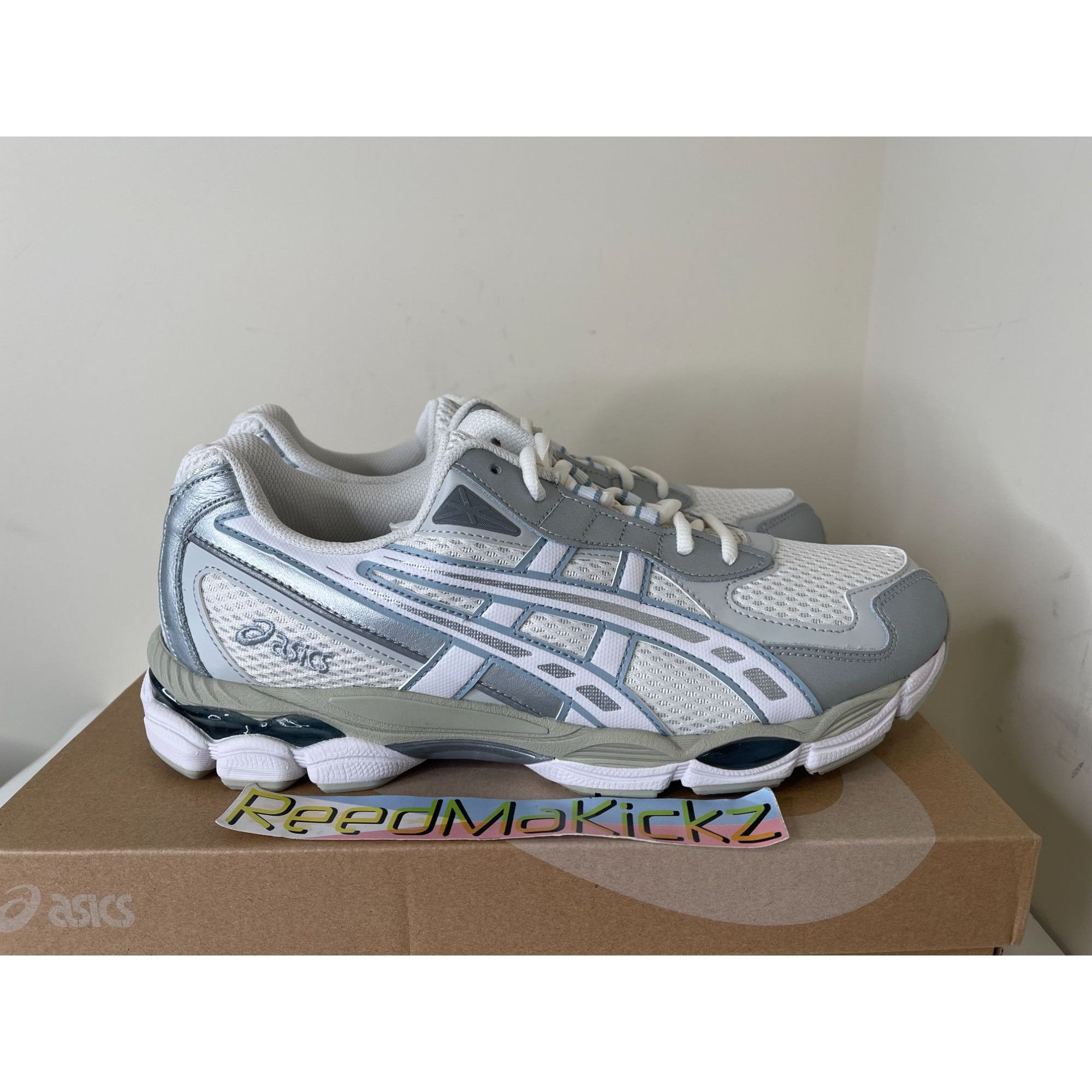 Asics Asics Gel NYC 2055 Cream Dolphin Grey Mens size 10.5us Size US 10.5 / EU 43-44 - 2 Thumbnail