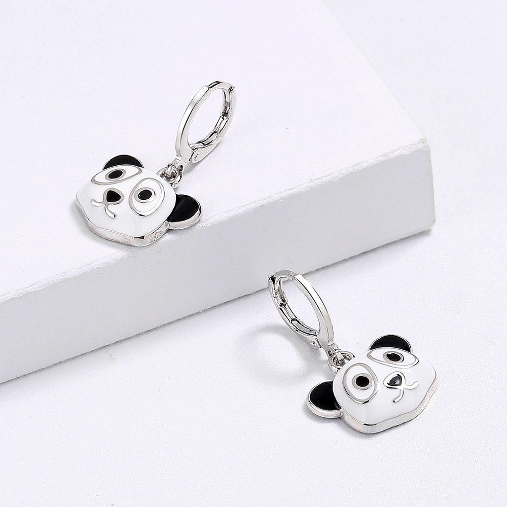Vintage Cutie Panda Earring Earring Size ONE SIZE - 4 Thumbnail