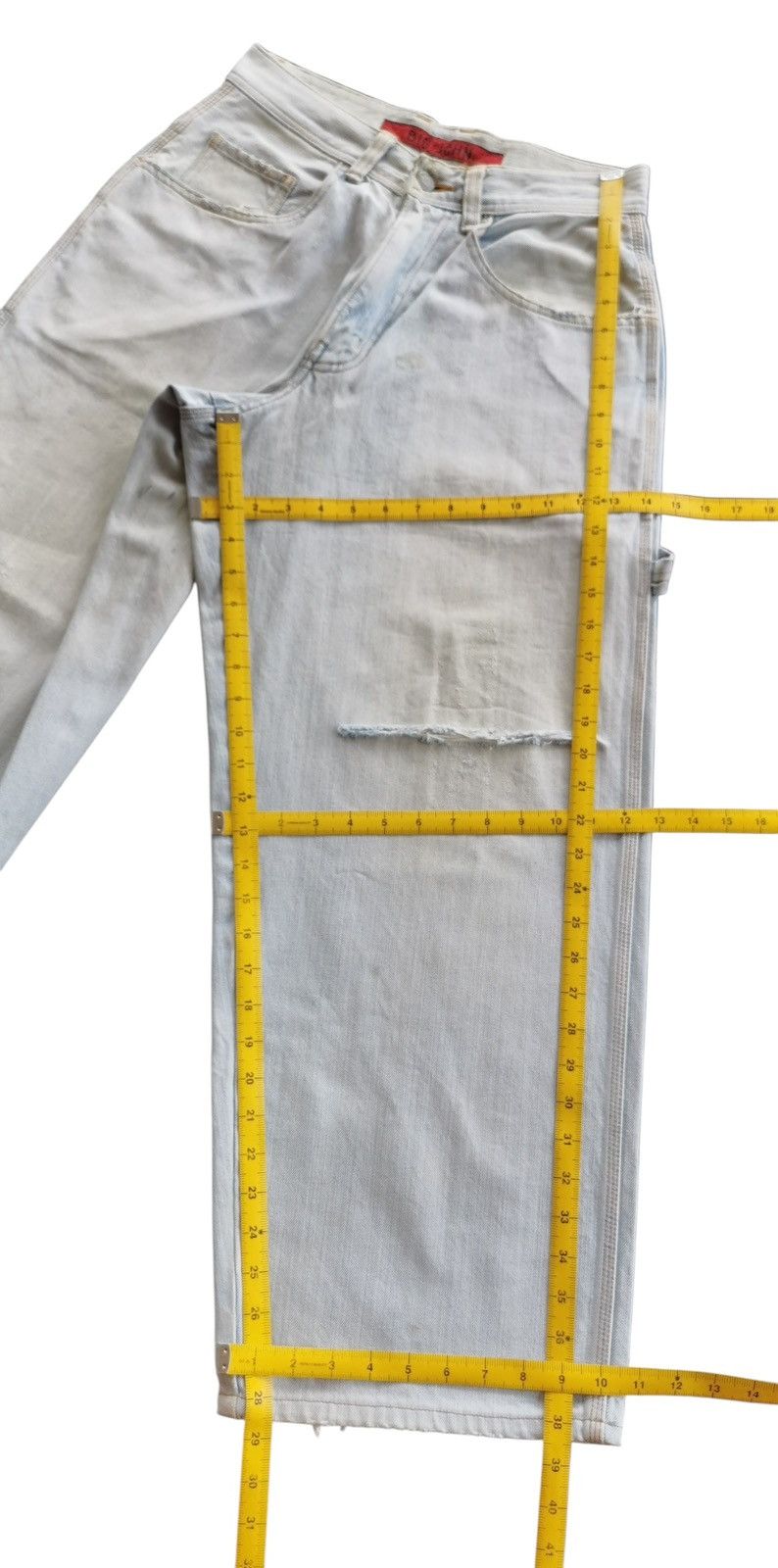 Big John Vintage Y2K Big John Carpenter Workwear Wide Legs Jeans JNCO Size US 28 / EU 44 - 10 Thumbnail