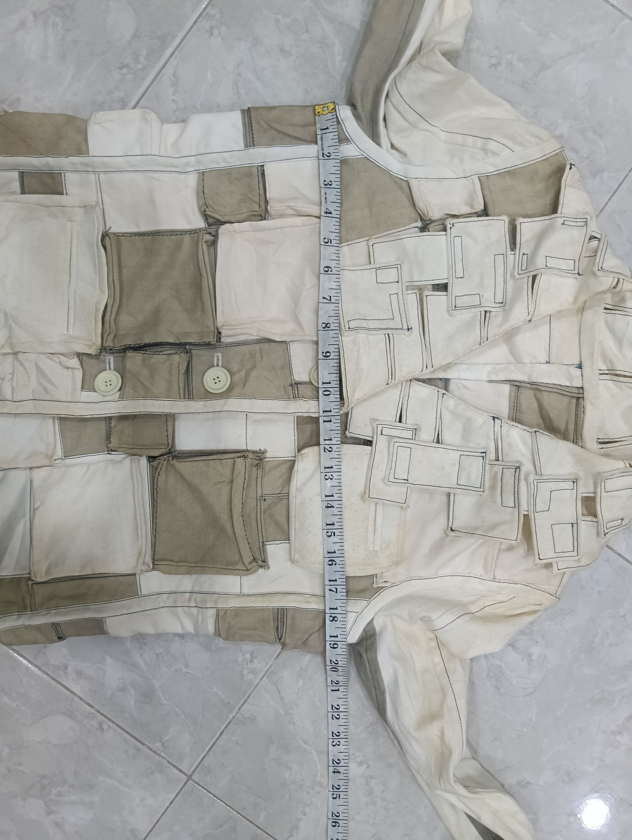 Junya Watanabe Unbranded Japanese Patchwork Like Junya WatanabeDesign Size M / US 6-8 / IT 42-44 - 16 Thumbnail
