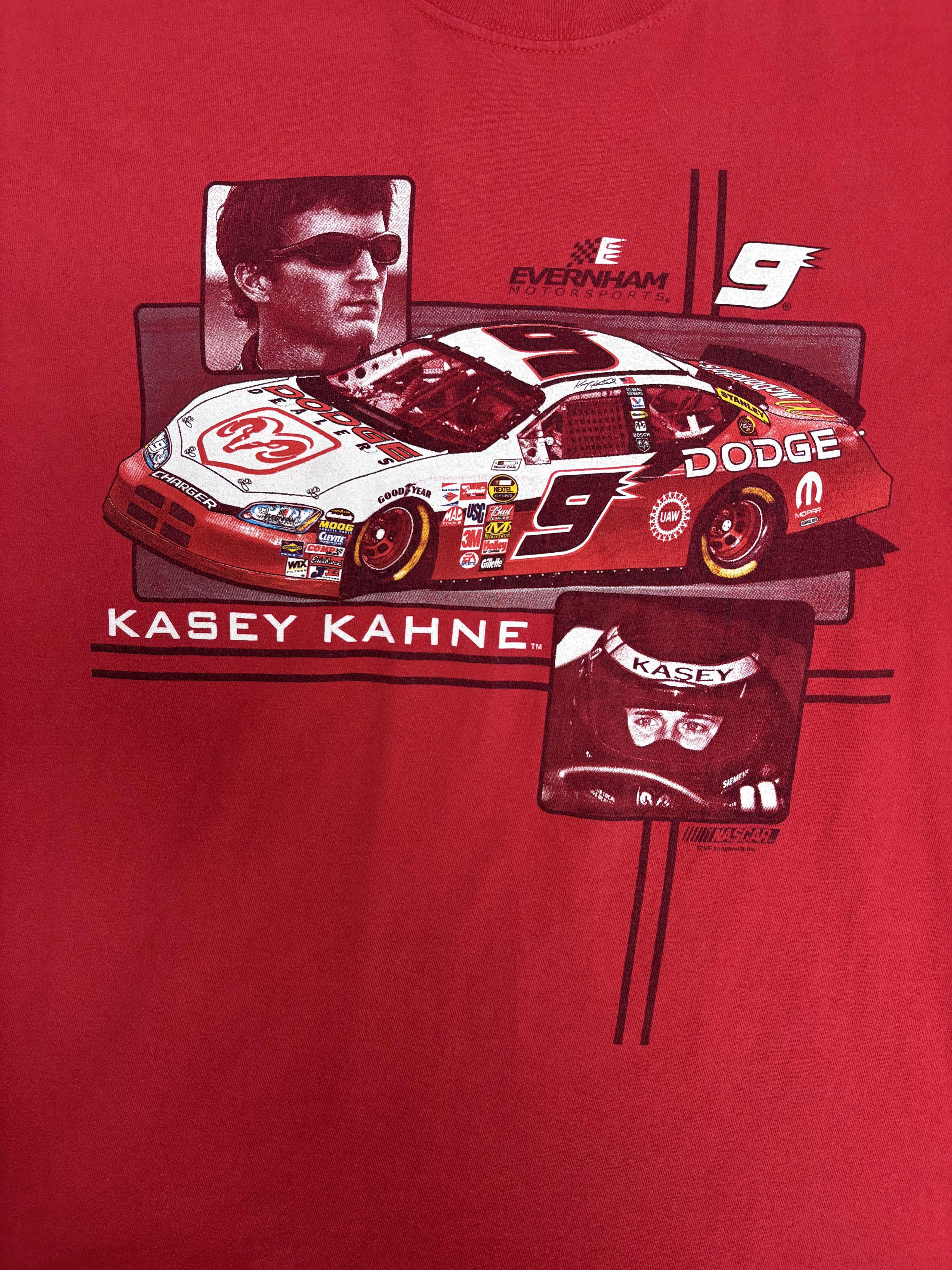 Vintage Kasey Kahne NASCAR Racing Vintage Red T-Shirt Tee Size US L / EU 52-54 / 3 - 2 Thumbnail