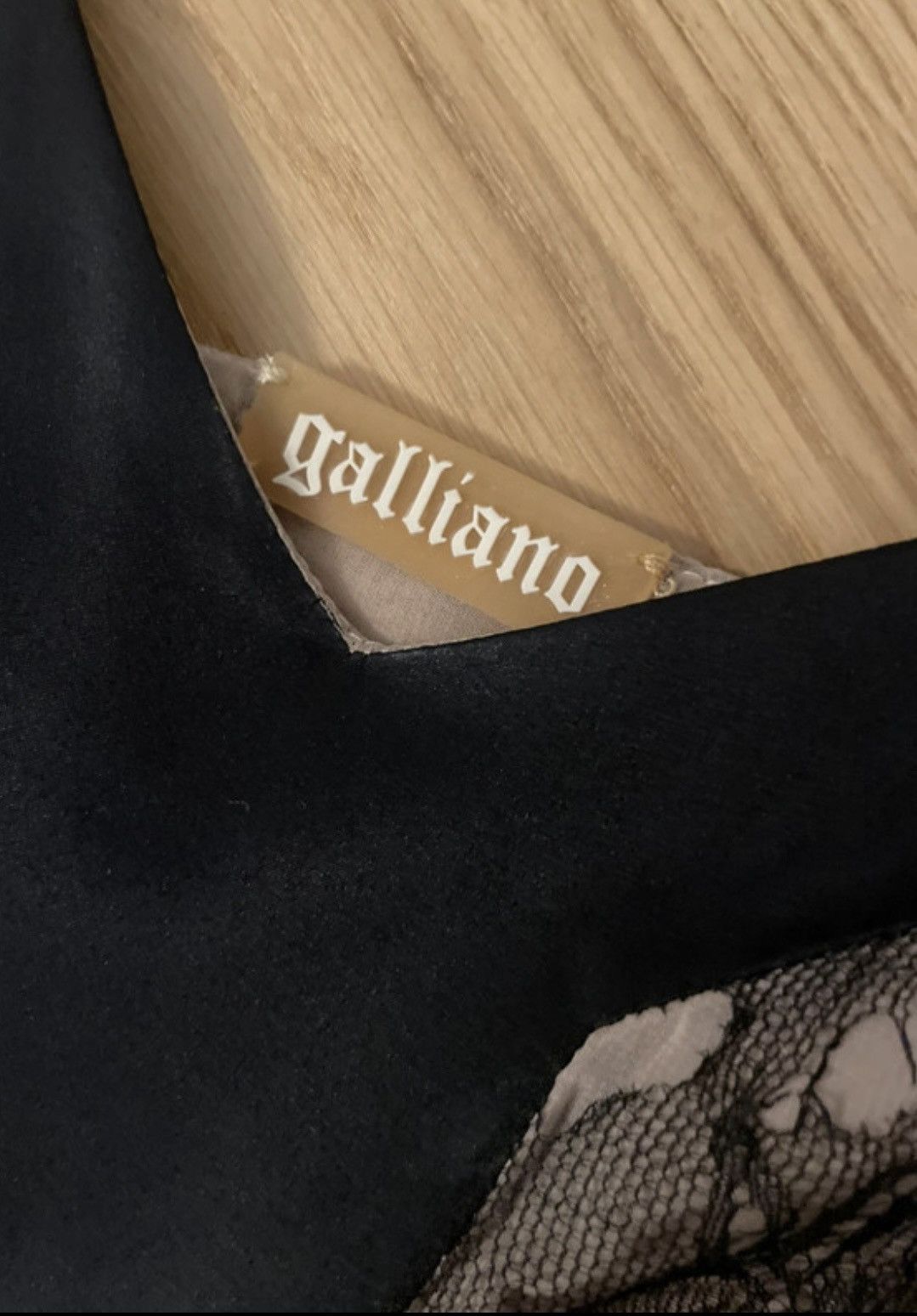 John Galliano Galliano mini lace dress vintage Size S / US 4 / IT 40 - 4 Thumbnail