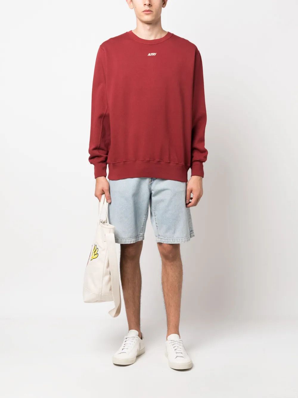 AUTRY o1y0526 Logo Sweatshirt in Rust Size US XXL / EU 58 / 5 - 5 Thumbnail