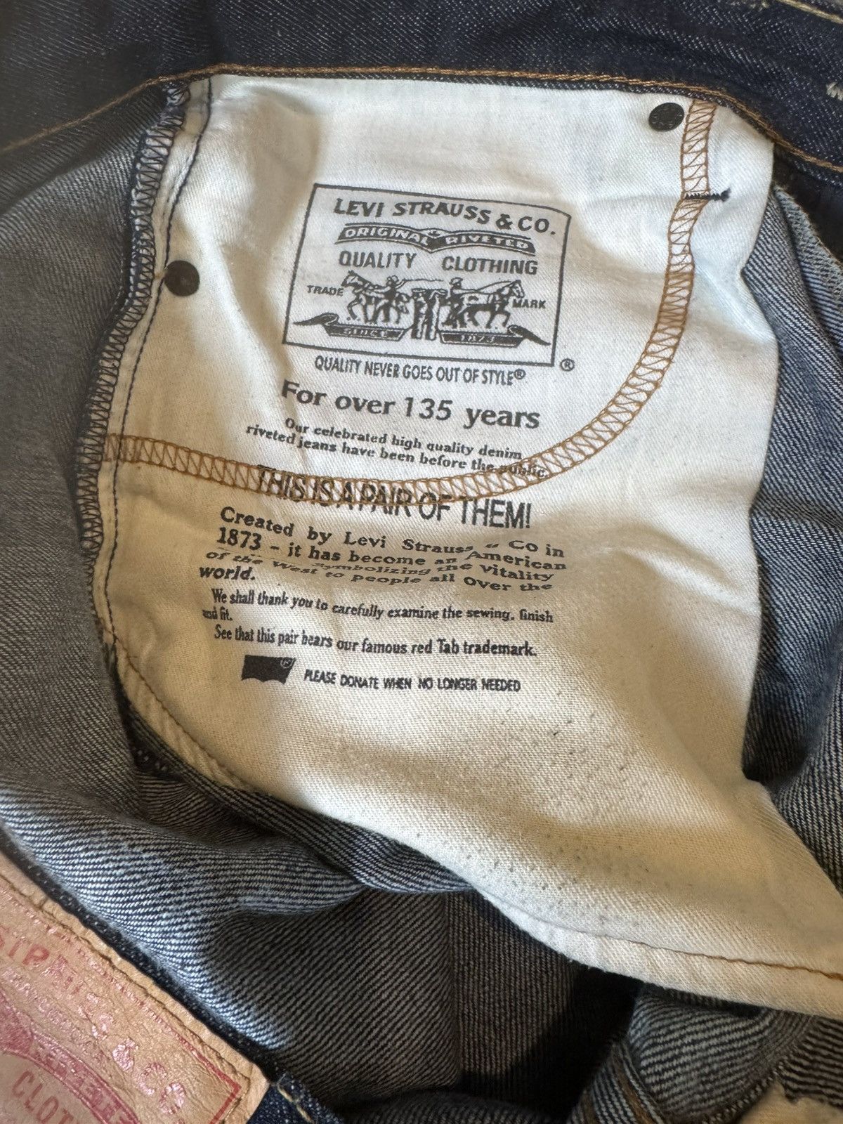 Levi's 508 Slim tapered. Discontinued style. 31x30 like new Size US 31 - 6 Thumbnail