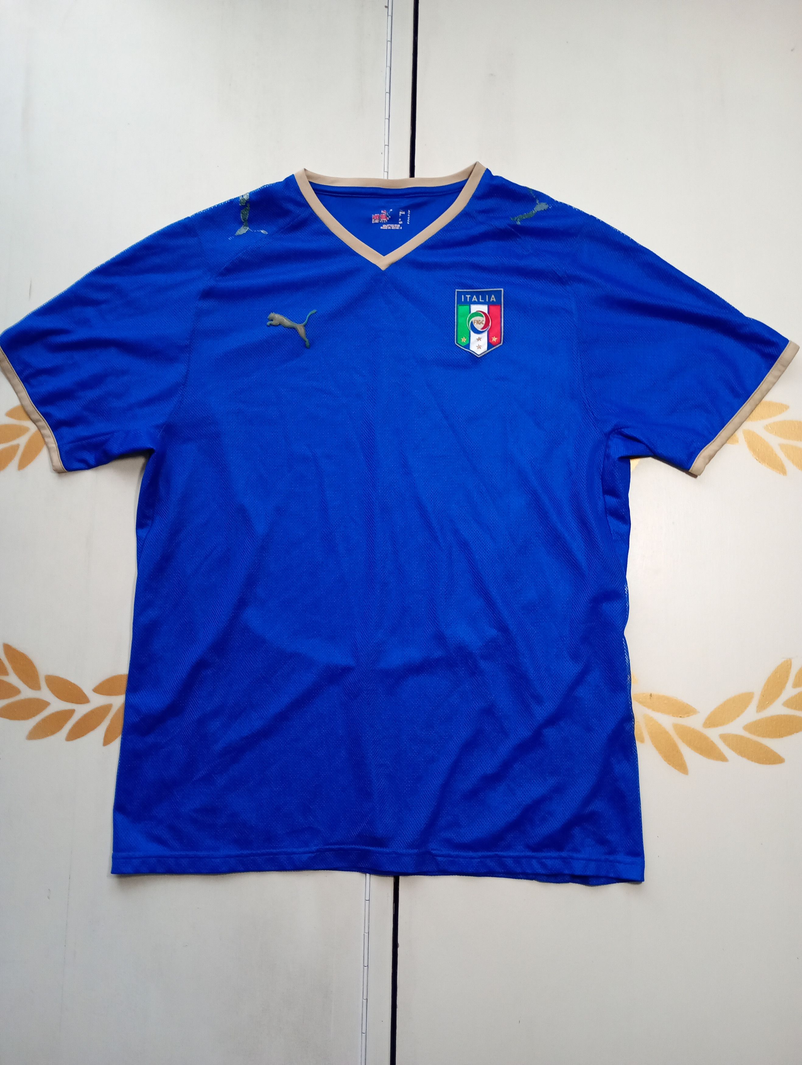 Puma Puma Italy Home Jersey 2007-2009 Size US L / EU 52-54 / 3 - 2 Thumbnail