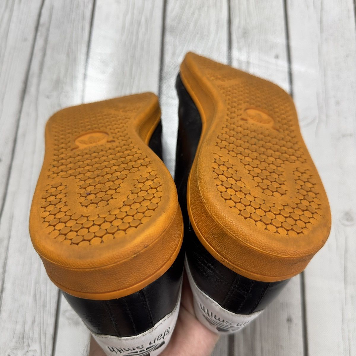 Adidas × Raf Simons Adidas x Raf Simons Stan Smith Black Orange 2016 Size US 11.5 / EU 44-45 - 5 Thumbnail