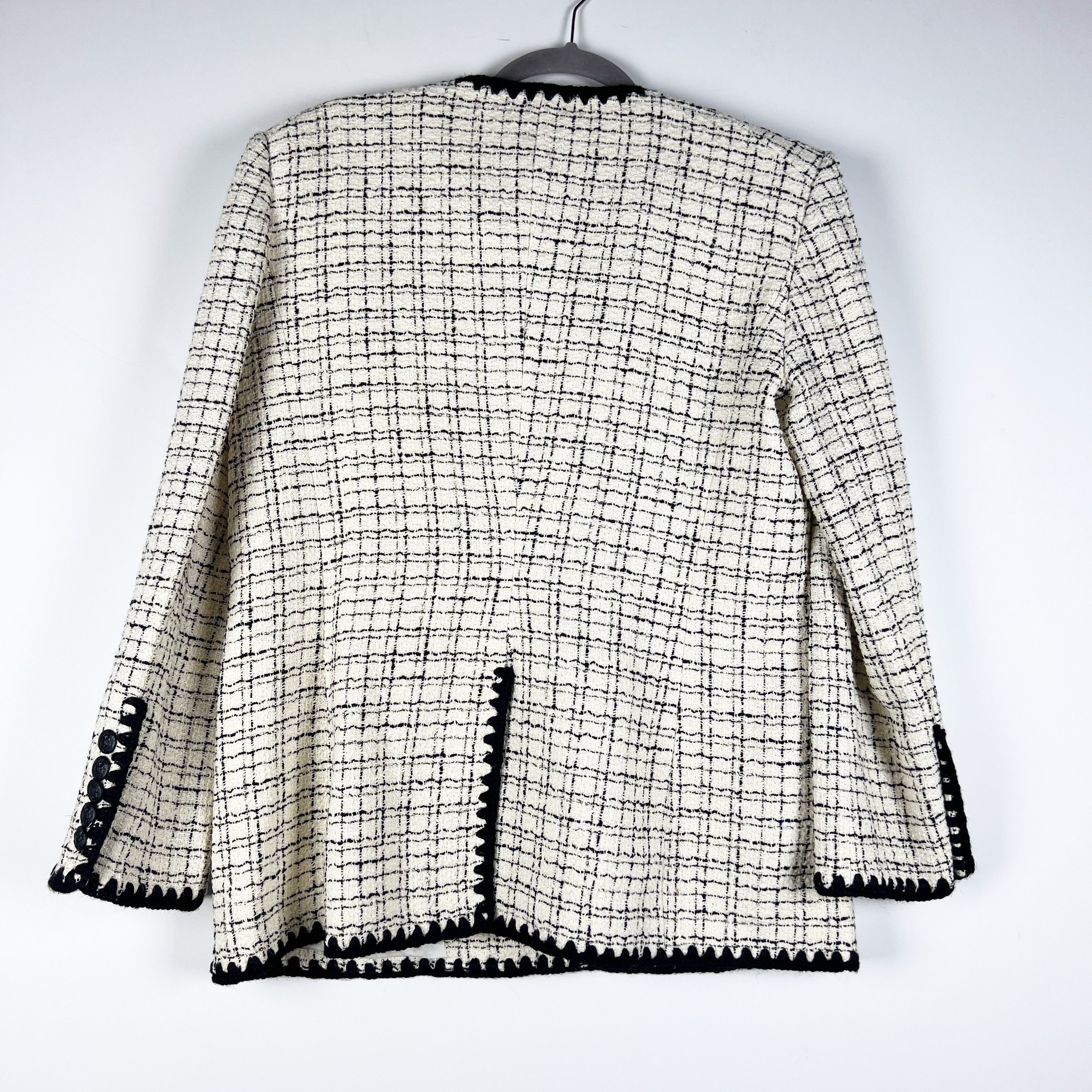 Veronica Beard NEW Veronica Beard Albia Wool Cotton Tweed Size XL / US 12-14 / IT 48-50 - 4 Thumbnail