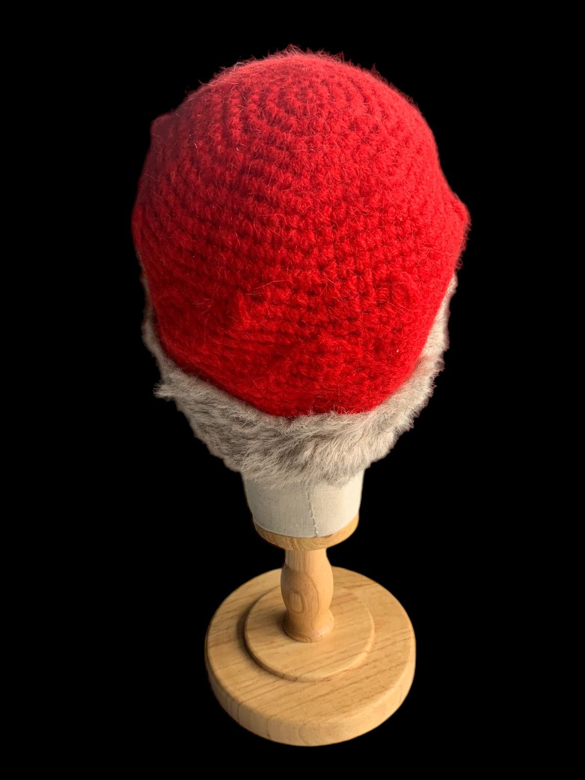 Japanese Brand × Kapital × Vintage Crochet Knitted Fur Hairy Rare Beanie Hats☠️ Size ONE SIZE - 8 Thumbnail