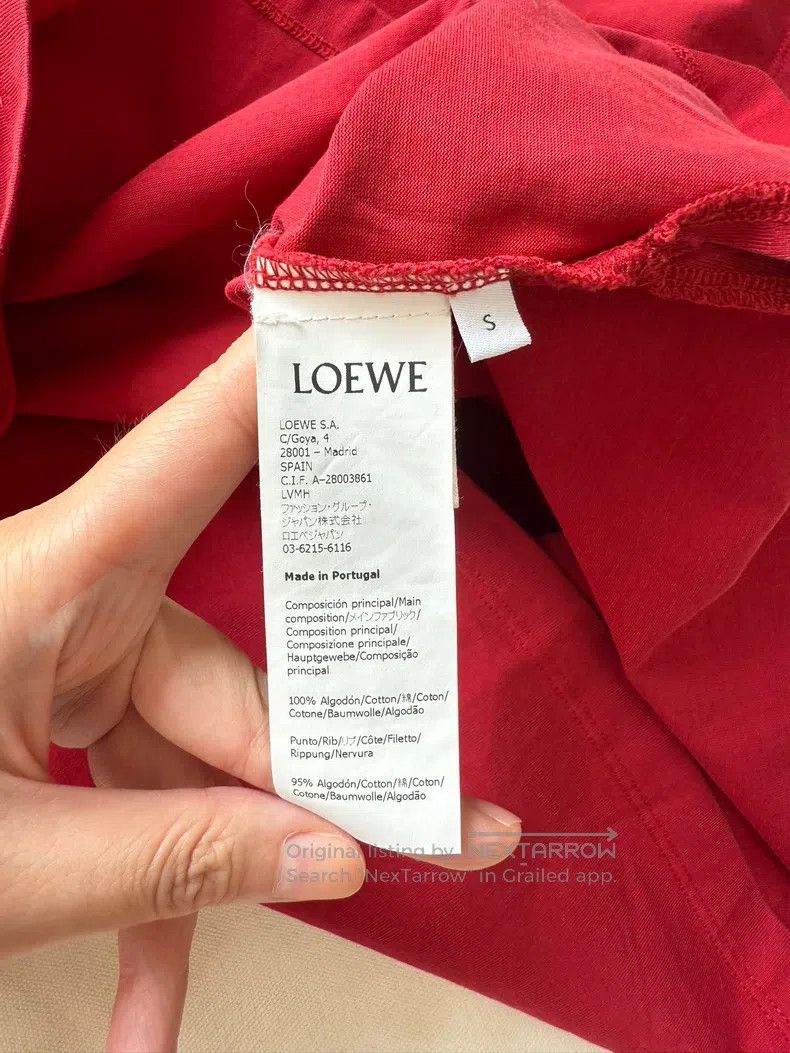 Loewe Loewe Short Sleeve Classic Letter Logo Embroidery Mark Size S / US 4 / IT 40 - 7 Thumbnail