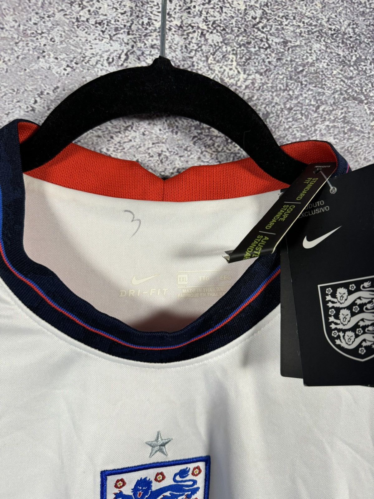 Nike × Vintage NEW England National Team 2020 Nike Jersey Blokcore 2XL Size US XXL / EU 58 / 5 - 6 Thumbnail