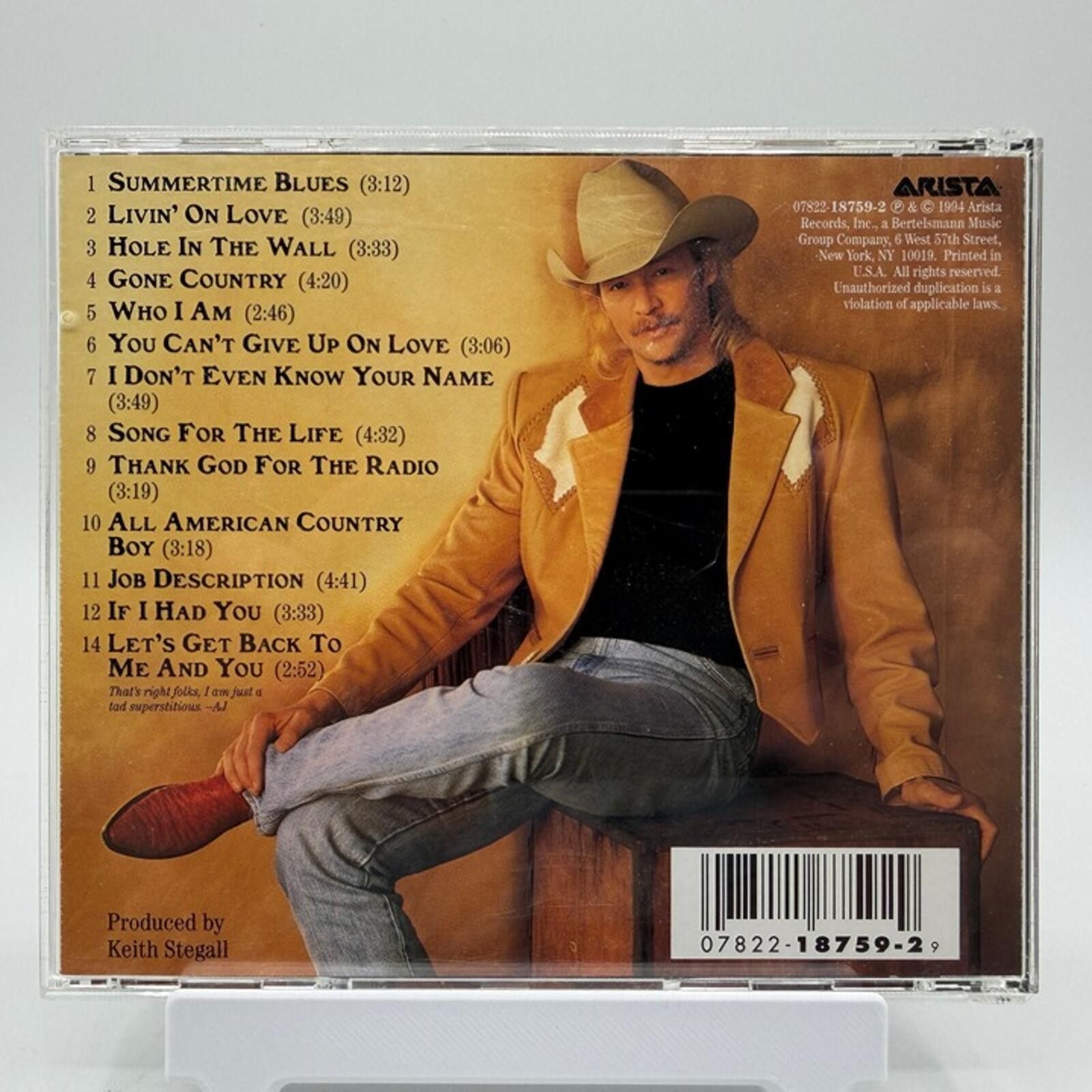 Other Alan Jackson - Who I Am (1994) - Audio CD - Country Size ONE SIZE - 2 Thumbnail