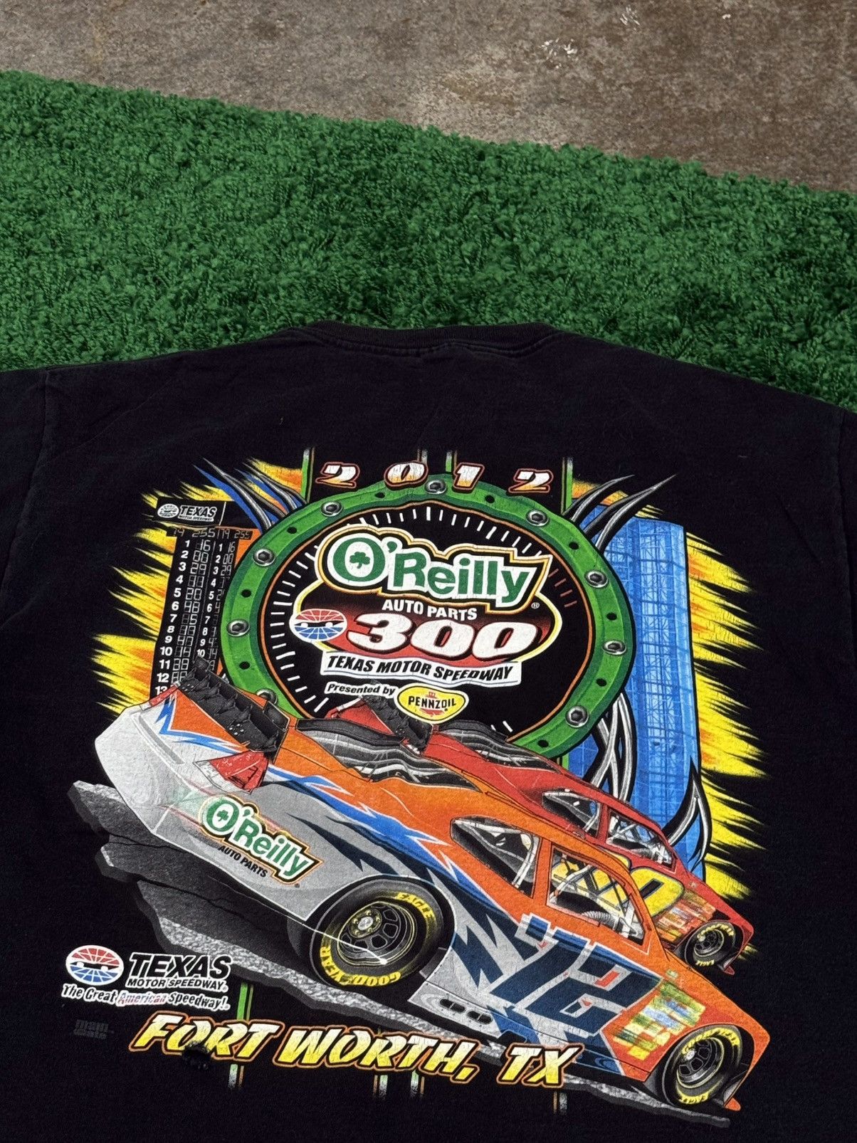 Jerzees Vintage F1 O Riley Auto Parts Nascar Car Race Black Large Size US L / EU 52-54 / 3 - 2 Thumbnail