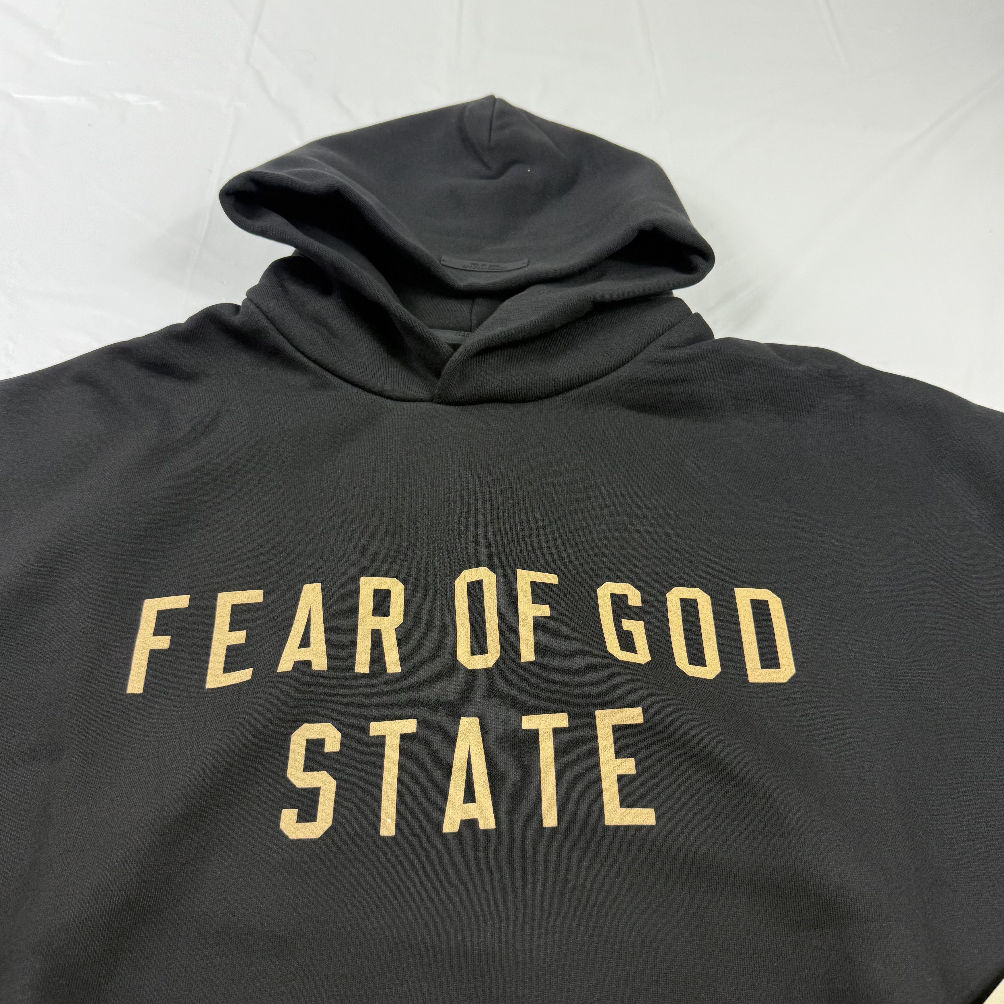 Fear of God Fear of God Essentials State Hoodie Black XXL Oversized Size US XXL / EU 58 / 5 - 5 Thumbnail