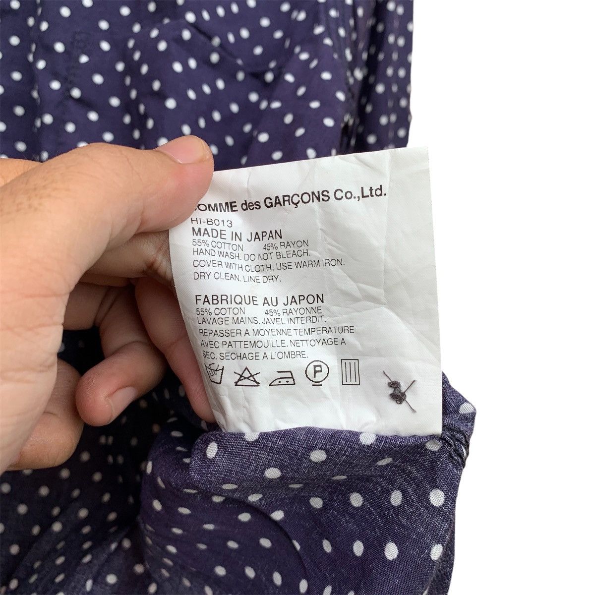 Comme des Garcons Vintage Comme des garcons homme shirts Size US M / EU 48-50 / 2 - 6 Thumbnail