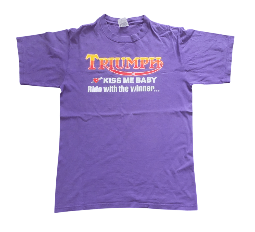 Vintage Vintage Triumph T-Shirt Size US S / EU 44-46 / 1 - 1 Thumbnail