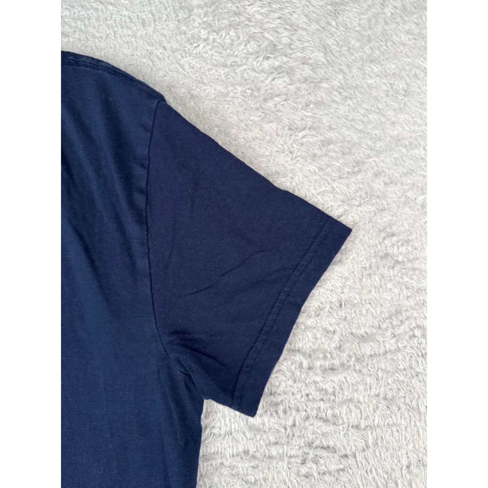 Ralph Lauren Polo Ralph Lauren Shirt Men Medium Blue V-Neck Classic Fit 100% Cotton Short Sleeve Size US M / EU 48-50 / 2 - 2 Thumbnail