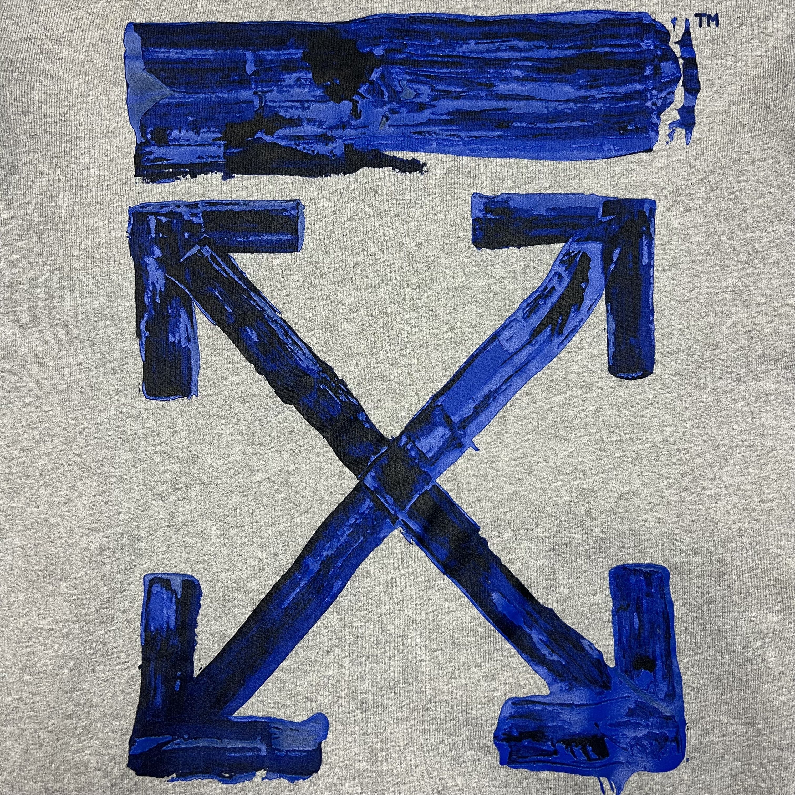 Off-White Off-White Acrylic Diagonal Arrow Sweatshirt Size US L / EU 52-54 / 3 - 3 Thumbnail