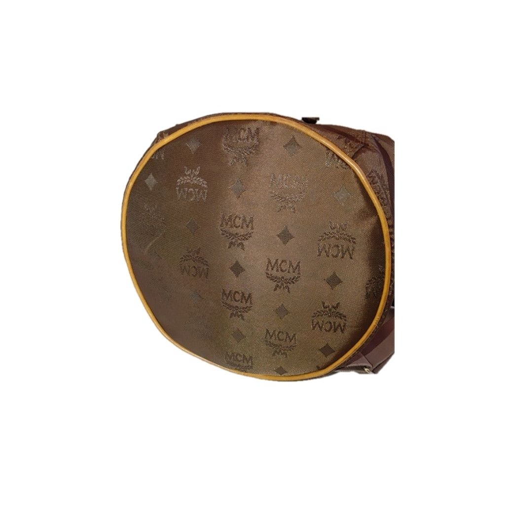 MCM MCM Heritage Silky Jacquard Monogram Visetos Backpack 08458 Size ONE SIZE - 5 Thumbnail
