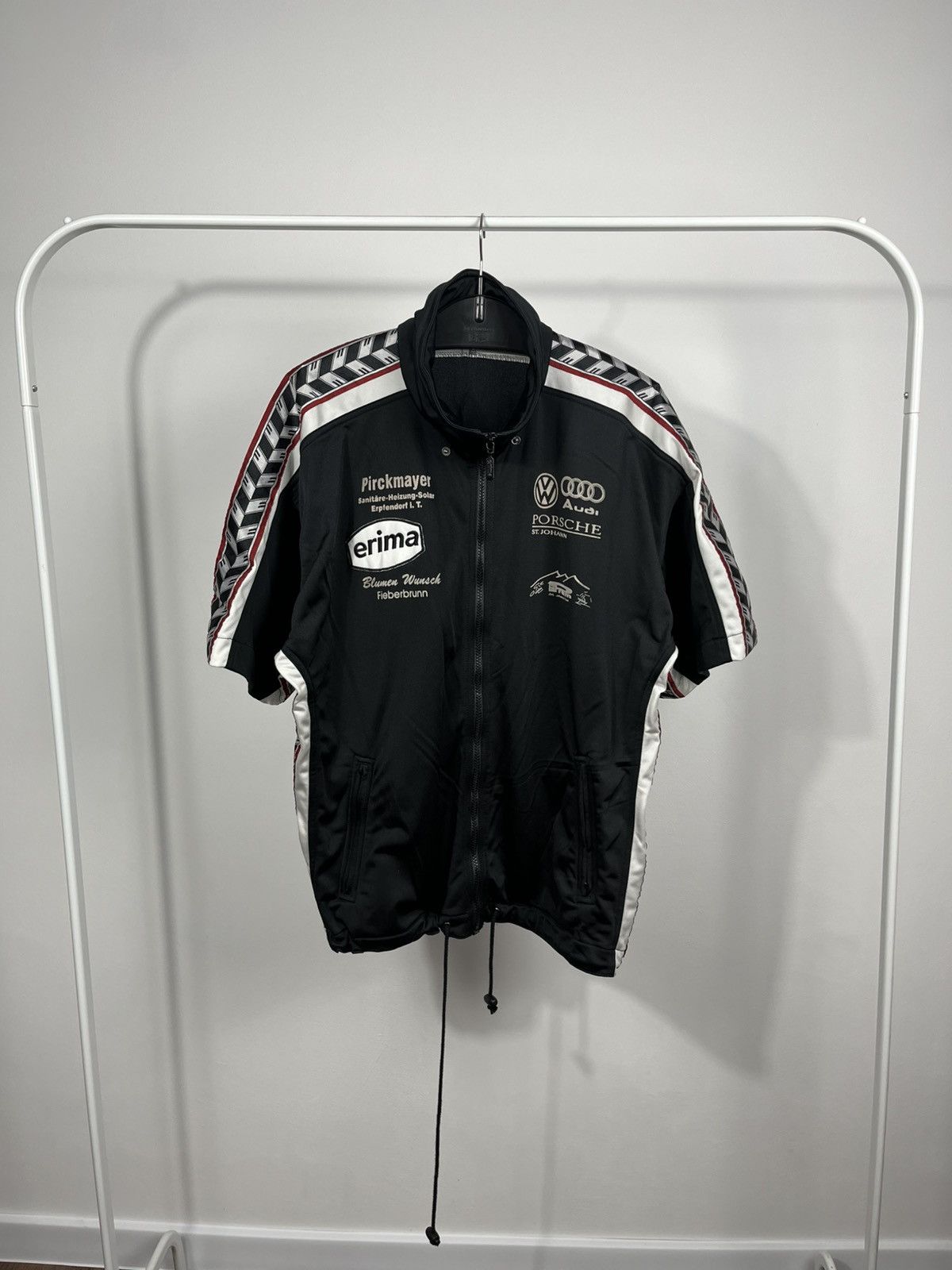 Erima Erima Racing Half Zip Jacket Short Sleeve VW Audi Porsche Size US M / EU 48-50 / 2 - 1 Thumbnail