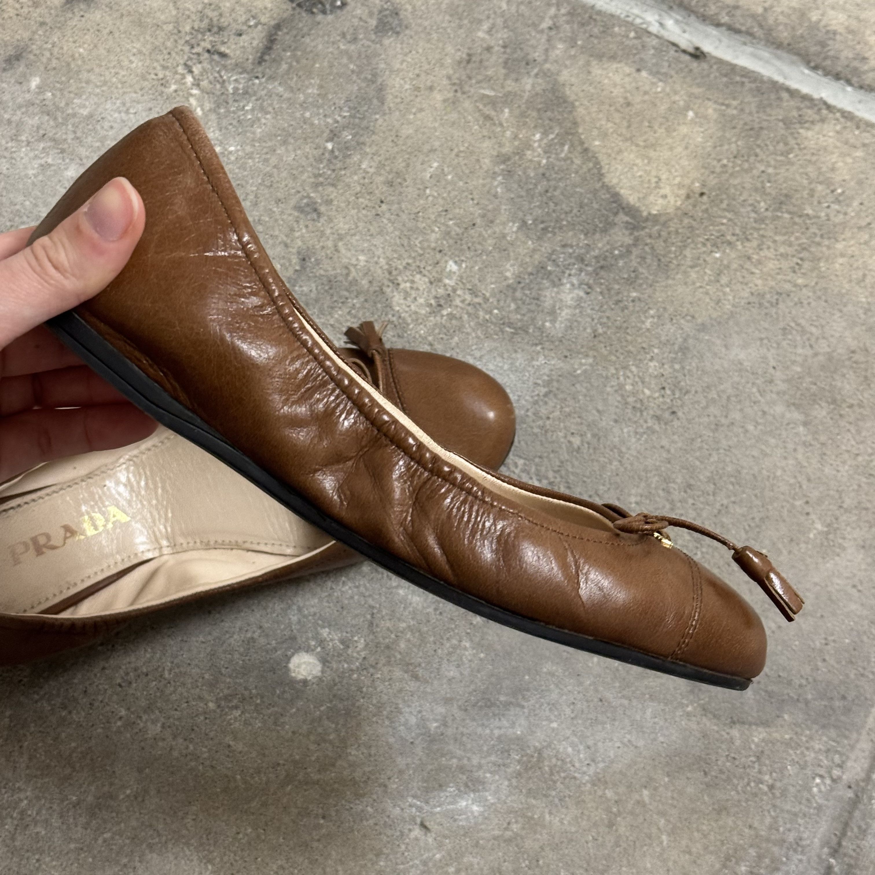Prada Prada Ballet Shoes Size US 7.5 / IT 37.5 - 5 Thumbnail