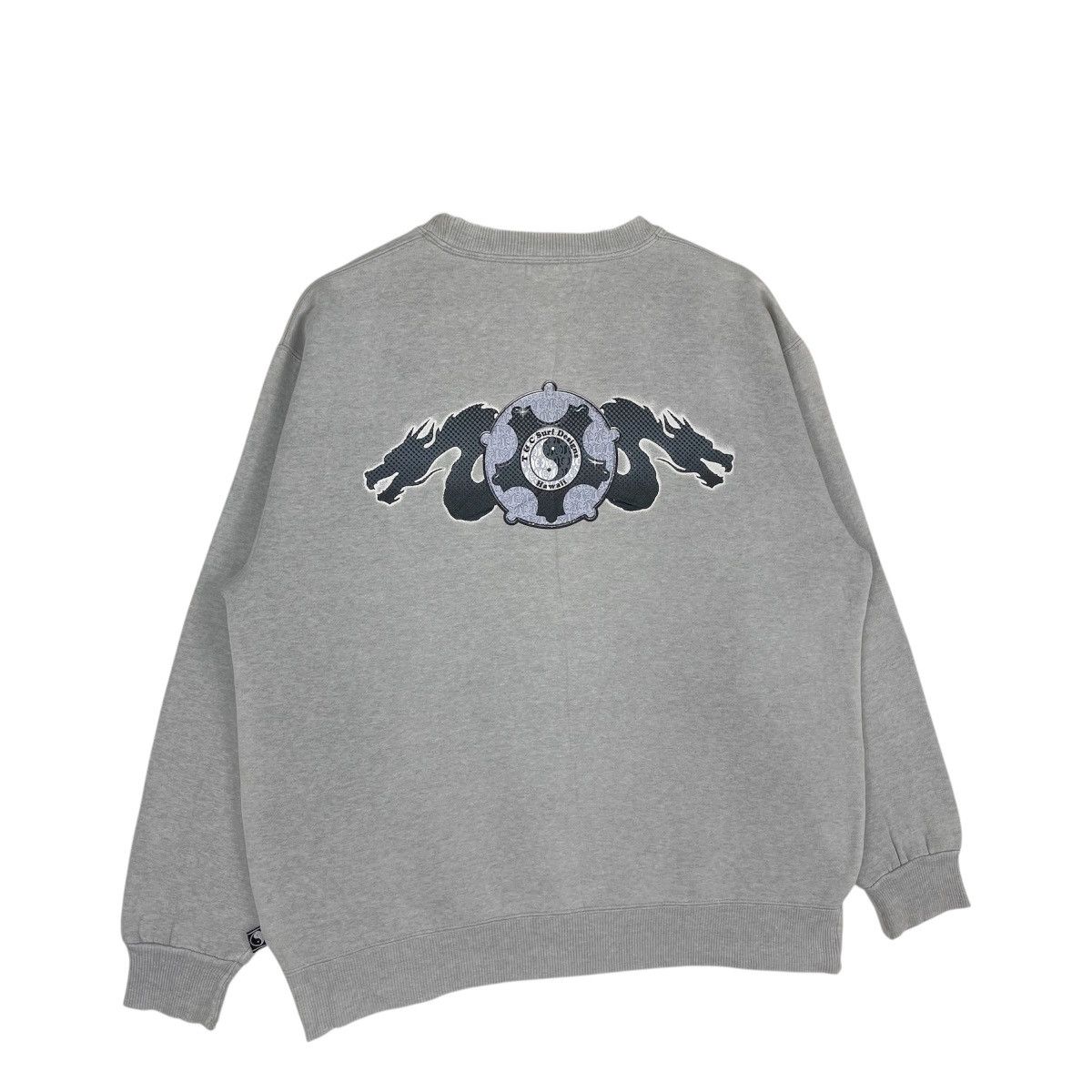 Vintage 90’s T&C Dragon Surfboard Sweatshirt Size US M / EU 48-50 / 2 - 5 Thumbnail