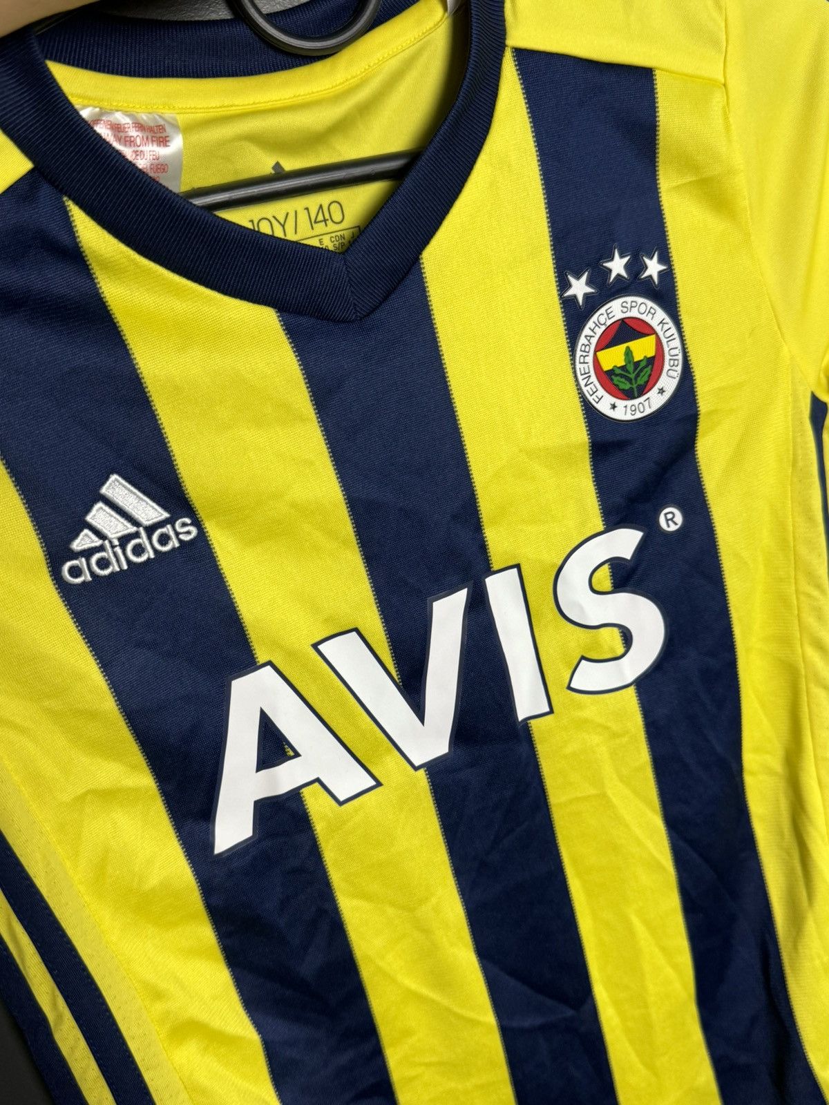 Adidas KIDS New Fenerbahce 20/21 Home Football Jersey T-Shirt Size US XS / EU 42 / 0 - 3 Thumbnail