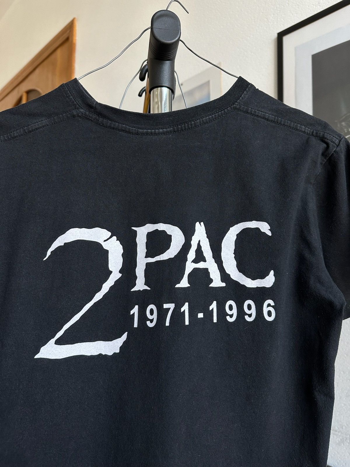 Death Row Records × Rap Tees × Vintage Vintage 2pac Shakur All Eyez On Me DeathRow Rap tee Size US M / EU 48-50 / 2 - 6 Thumbnail