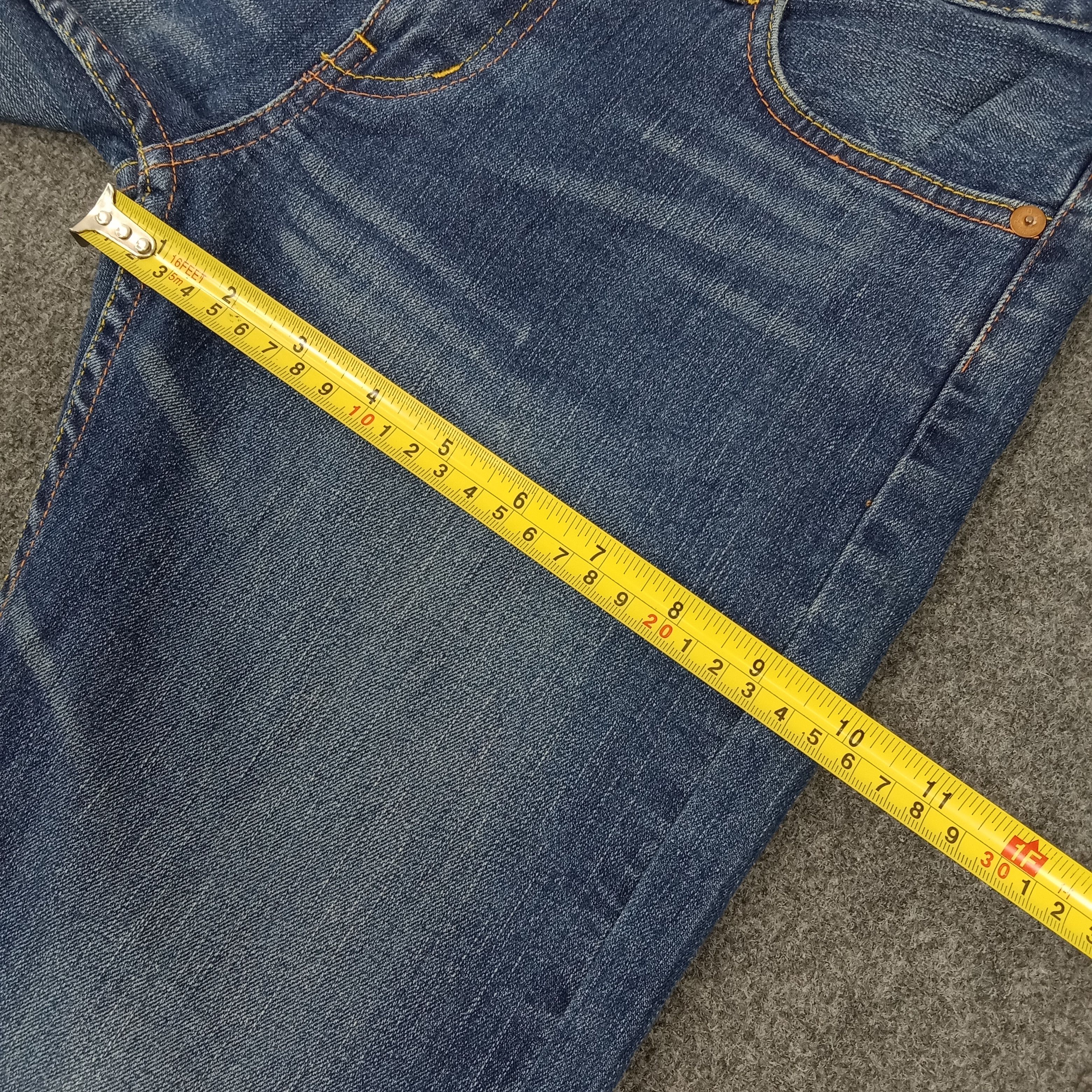 Japanese Brand × Vintage Evisu Japanese Brand Daicock Custom Art Denim Jeans Size 31" - 11 Thumbnail