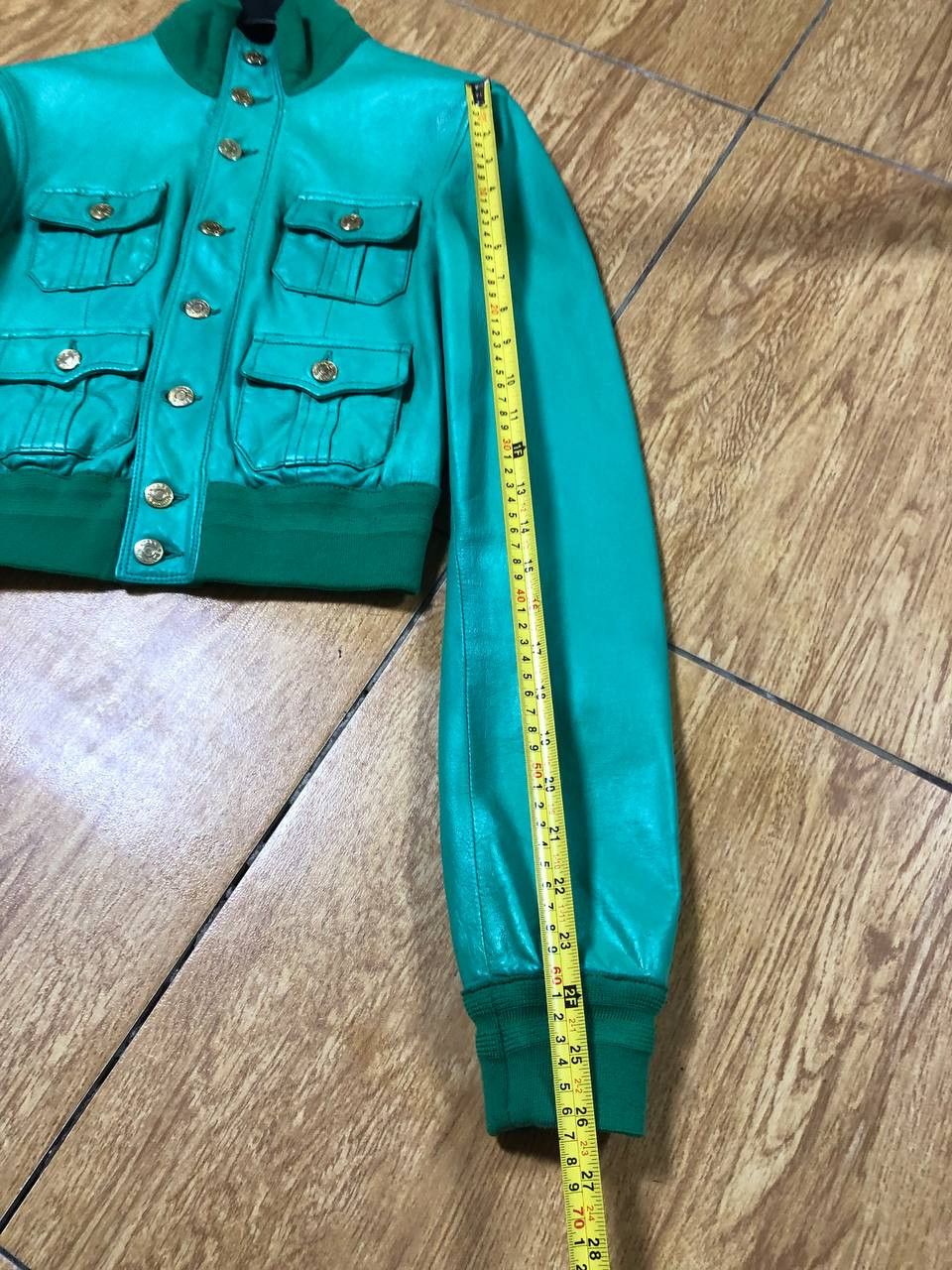 Dsquared2 Dsquared2 Women’s Cropped Leather Jacket Size L / US 10 / IT 46 - 18 Thumbnail
