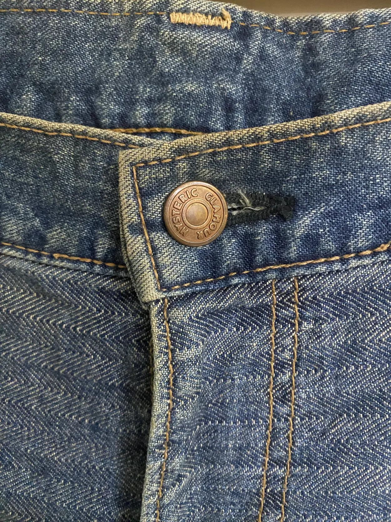 Hysteric Glamour Hysteric Glamour Hagi Boro Patchwork Denim Size US 31 - 7 Thumbnail