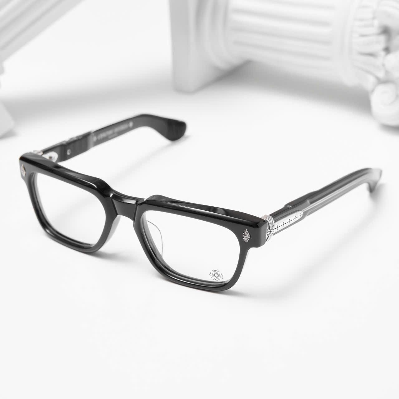 Chrome Hearts CHROME HEARTS PEN 15 BLACK GLASSES Size ONE SIZE - 2 Thumbnail